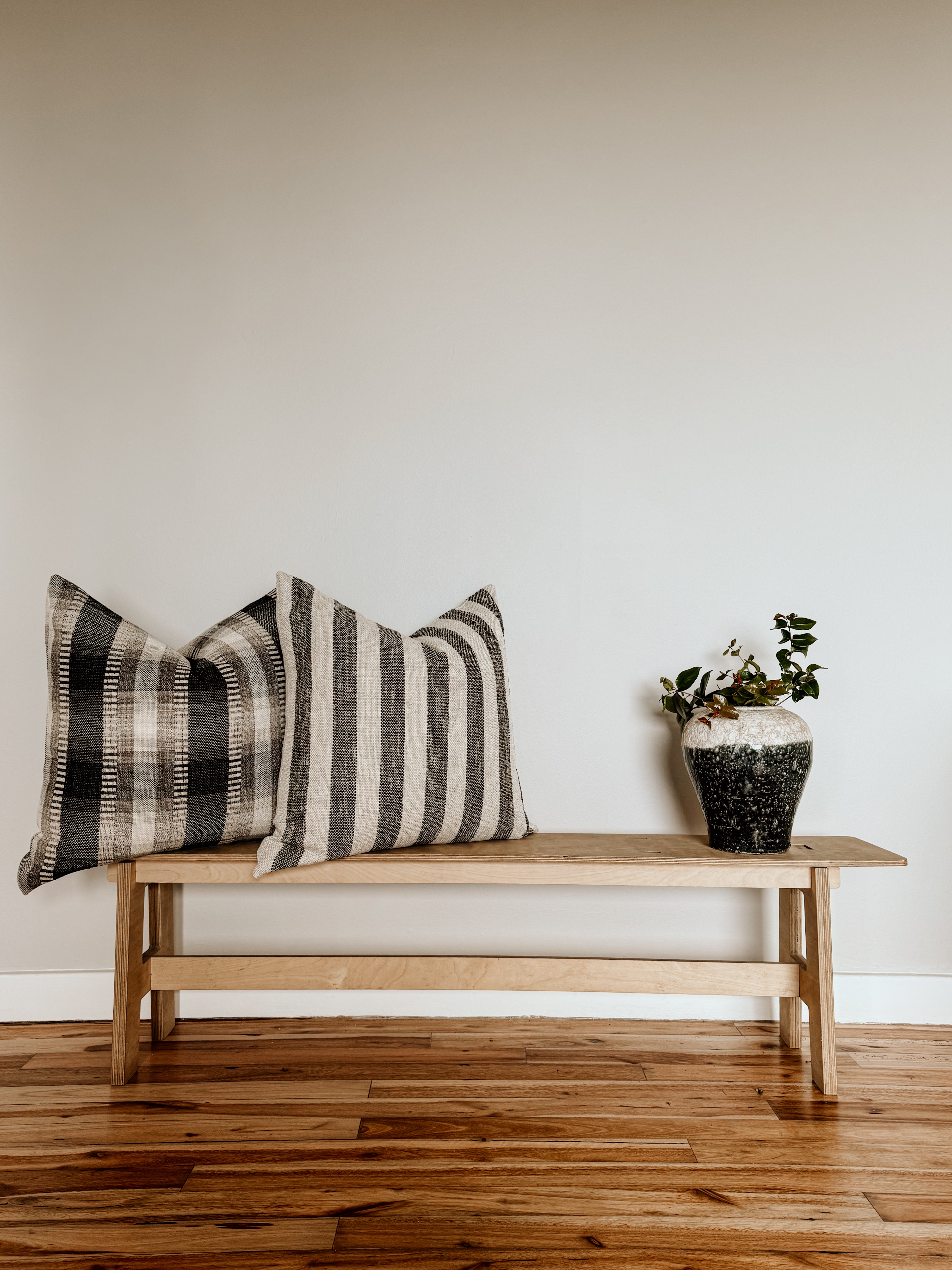 Grounded Stripe Scatter | Black & White - Shop Adele Catherine 