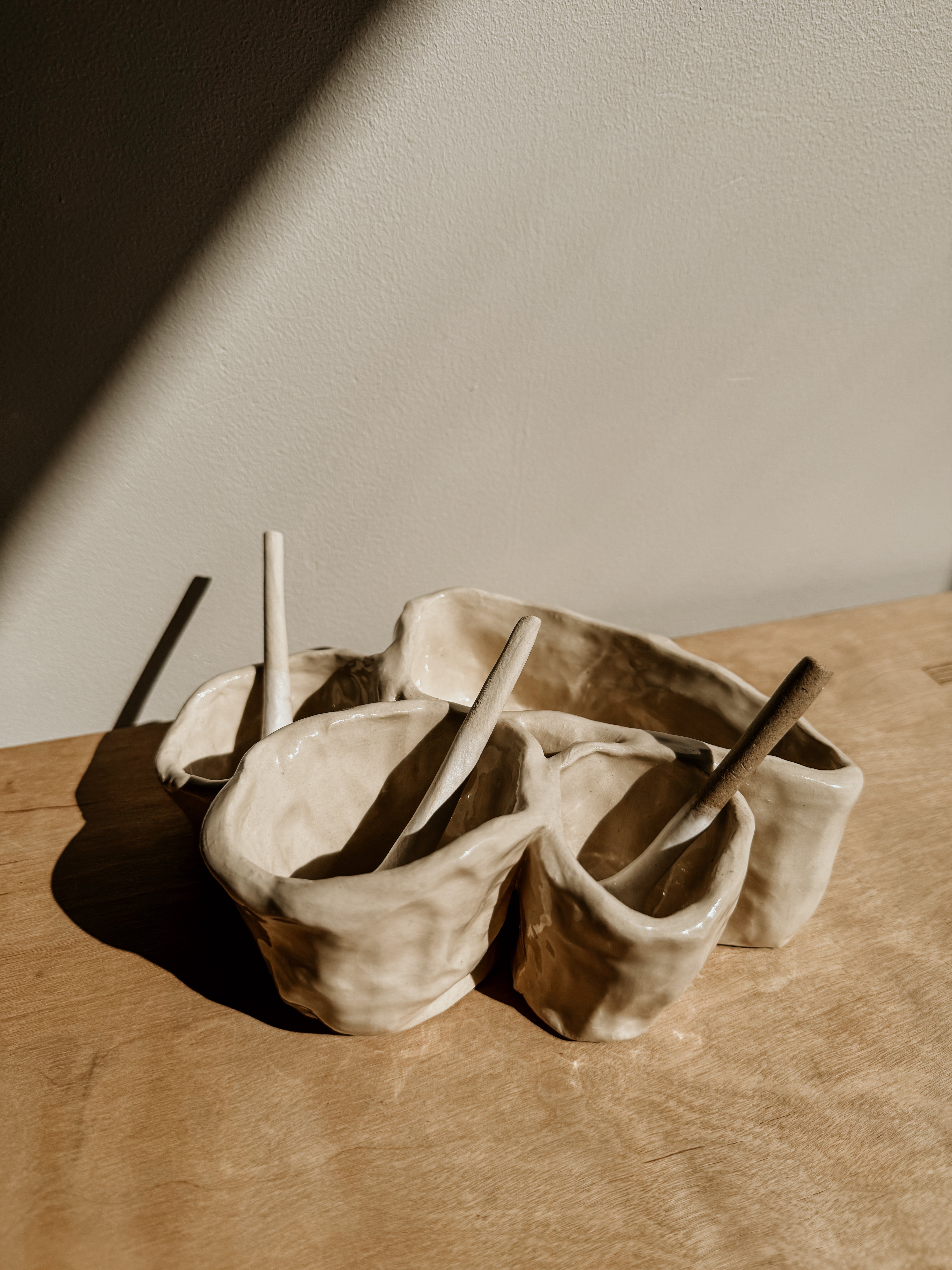 Spoons | White & Natural - Shop Adele Catherine 