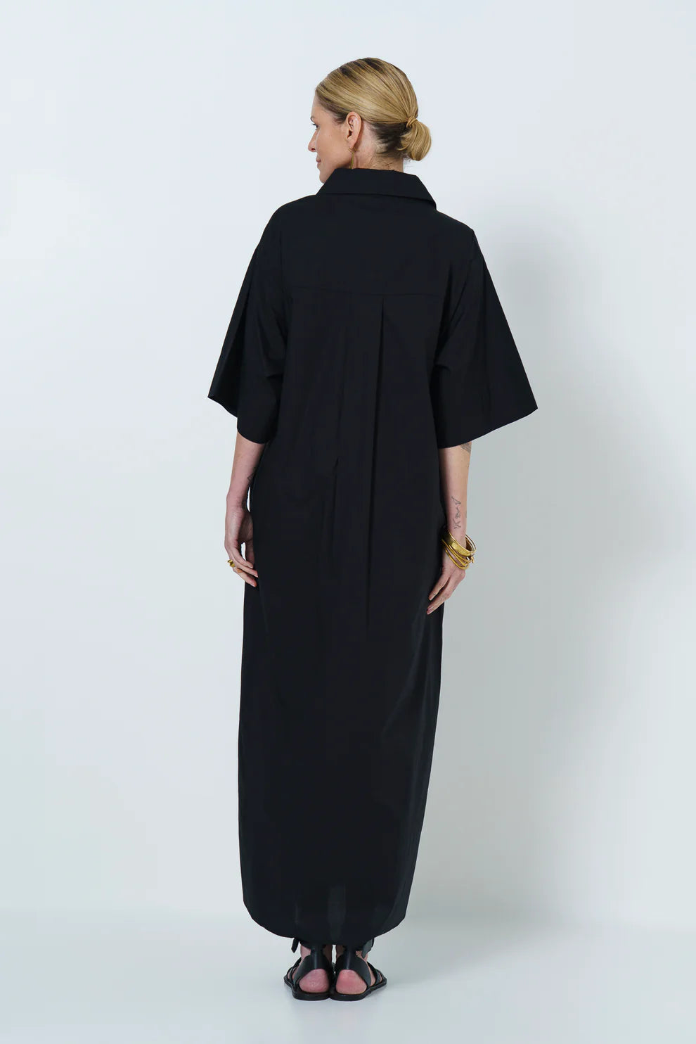Carine Dress | Black - Shop Adele Catherine 