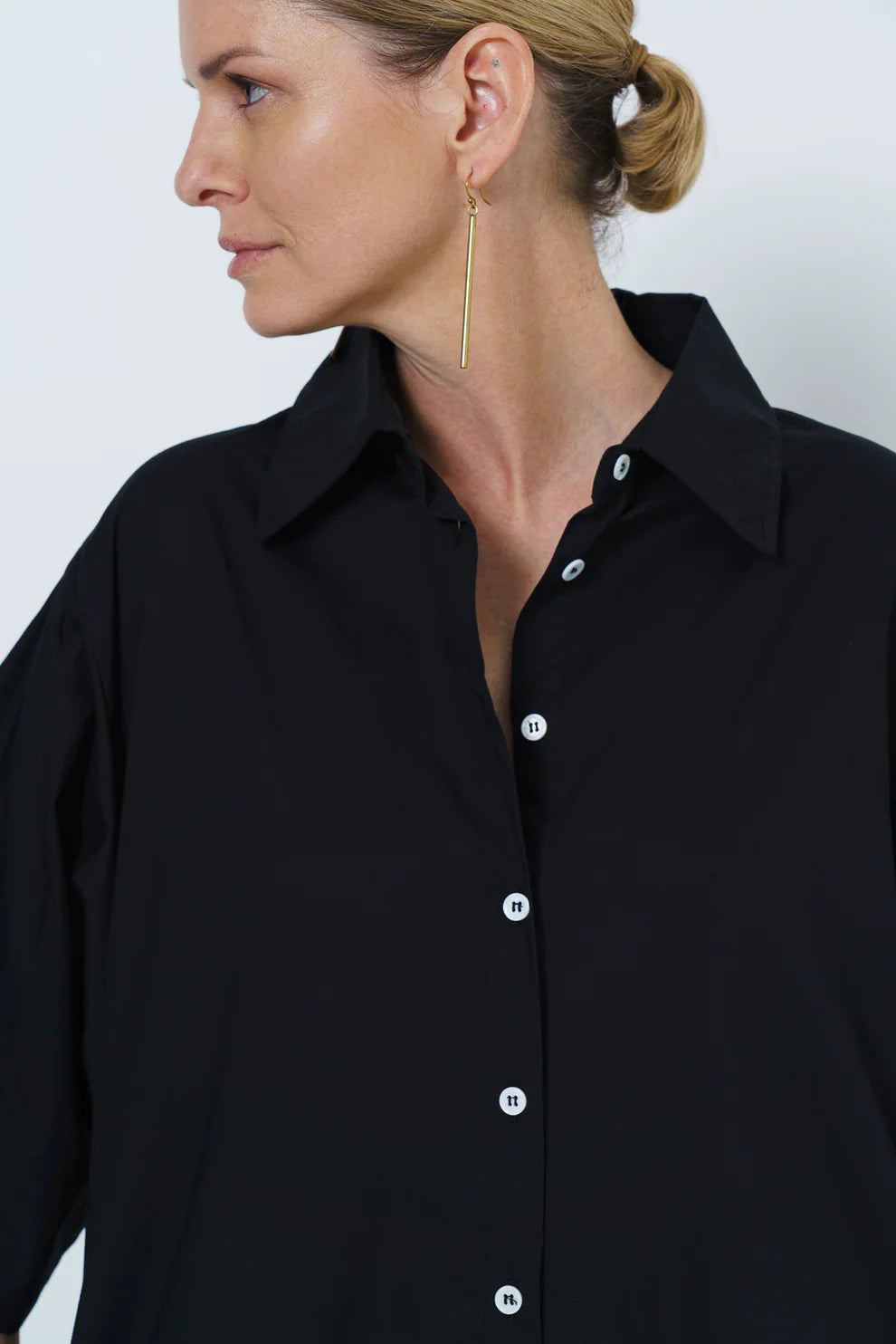 Carine Dress | Black - Shop Adele Catherine 