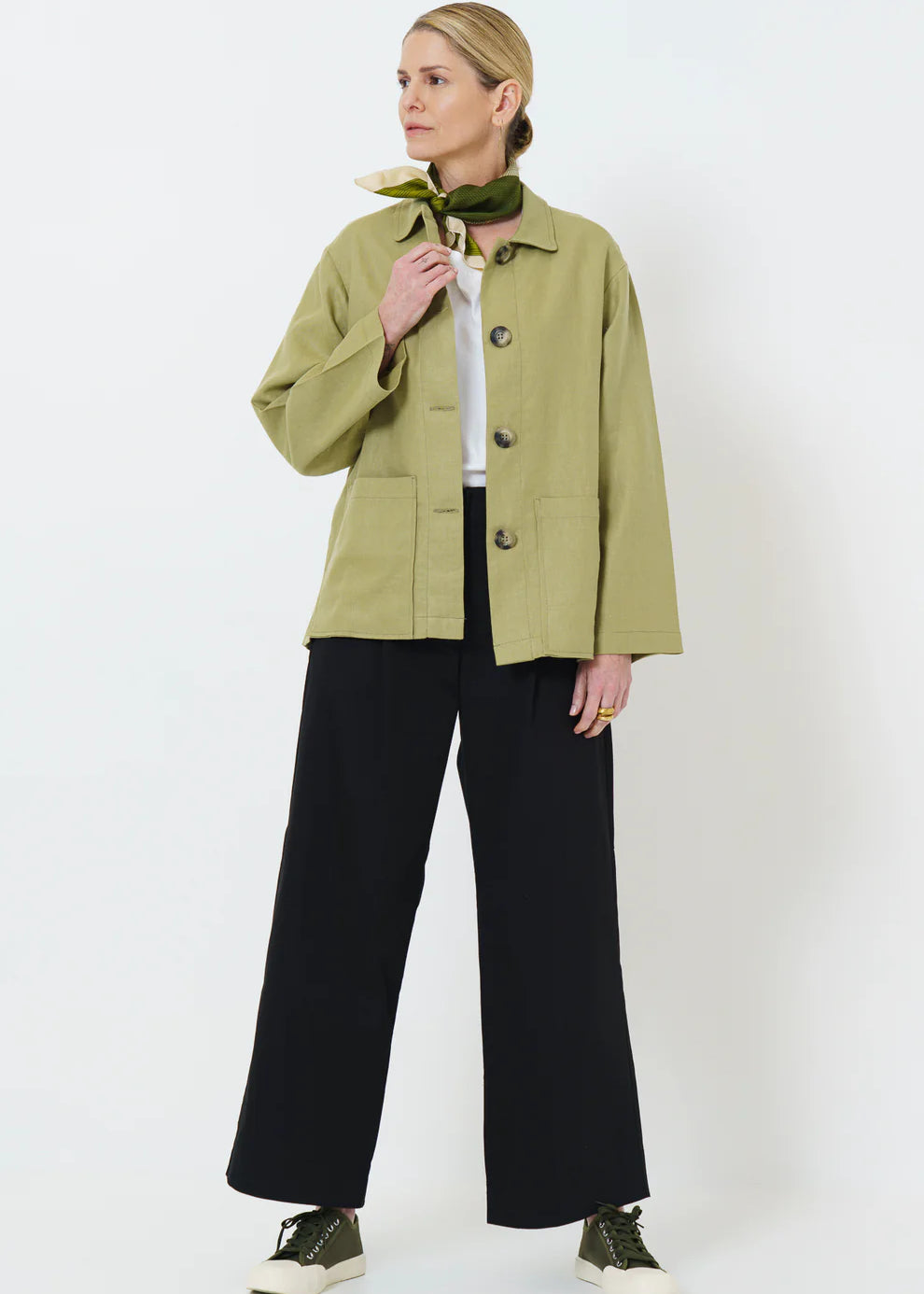 Wawa Jacket | Pistachio - Shop Adele Catherine 