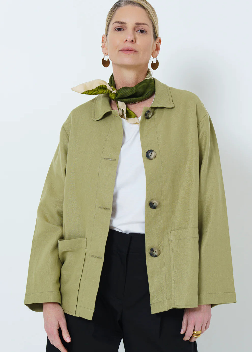 Wawa Jacket | Pistachio - Shop Adele Catherine 