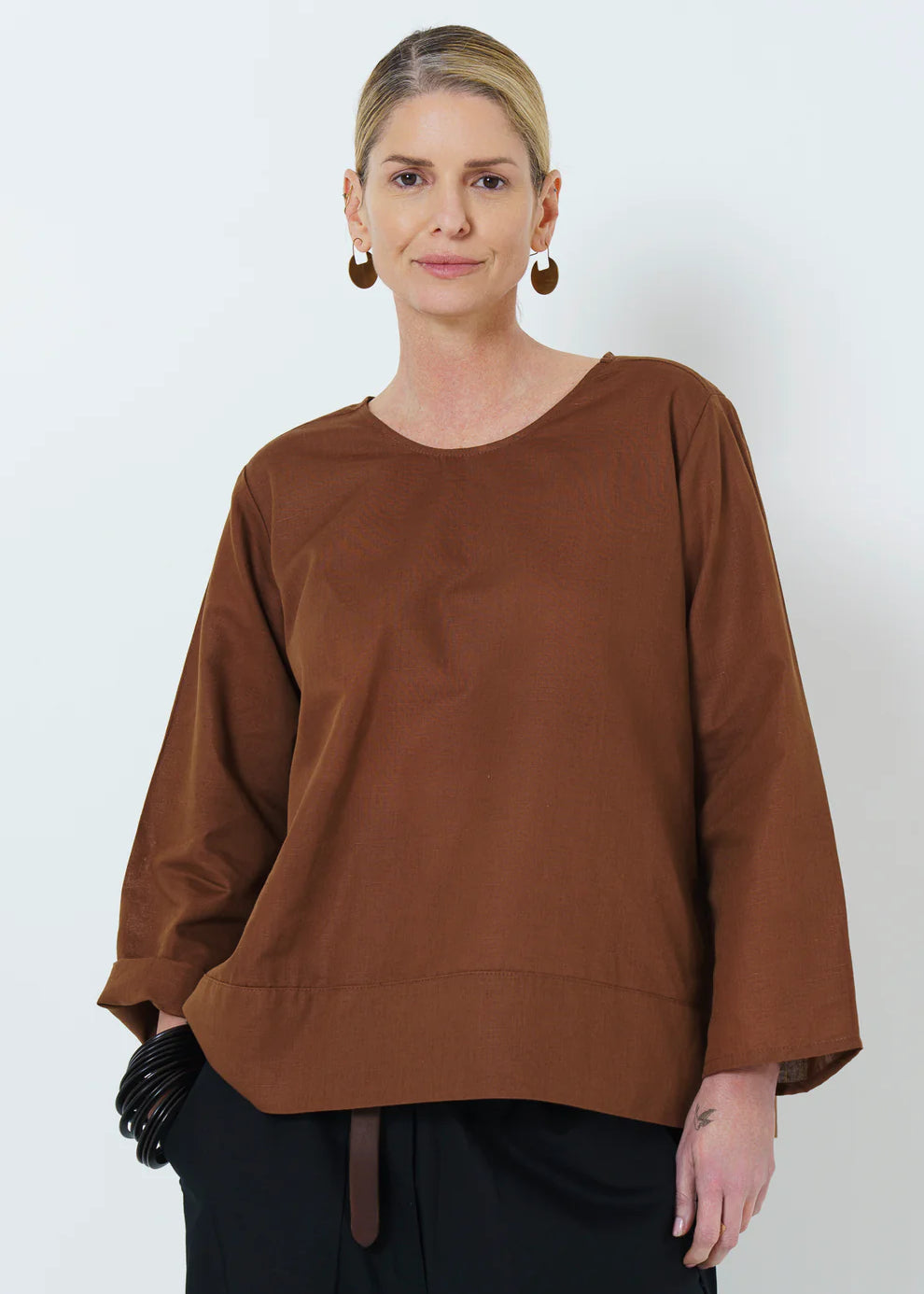 HK Top | Choc - Shop Adele Catherine 