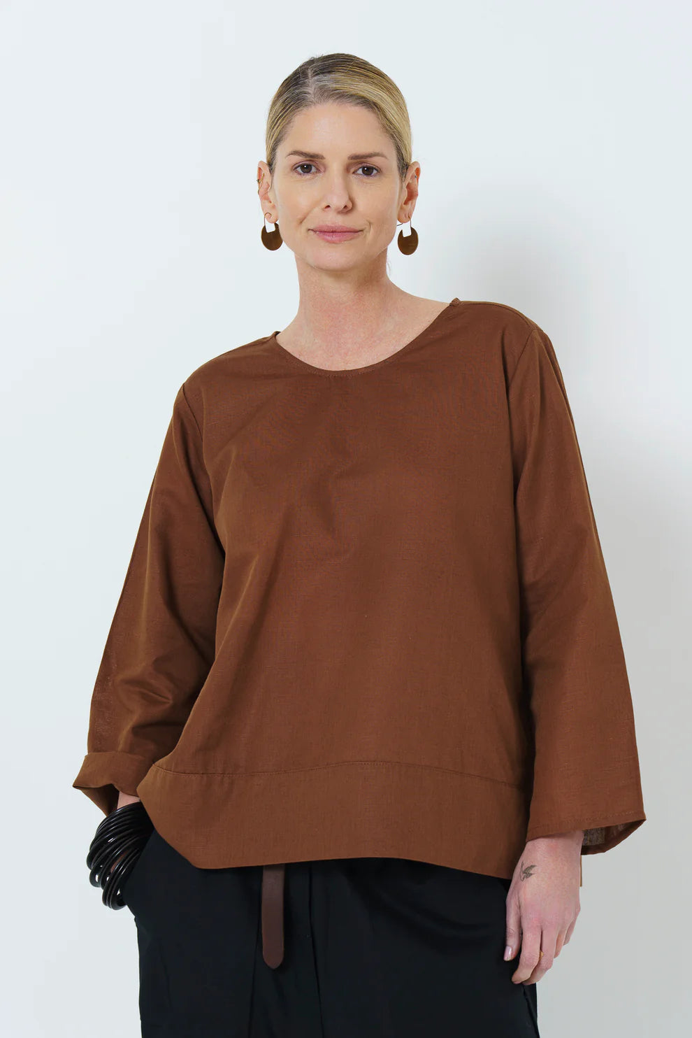 HK Top | Choc - Shop Adele Catherine 