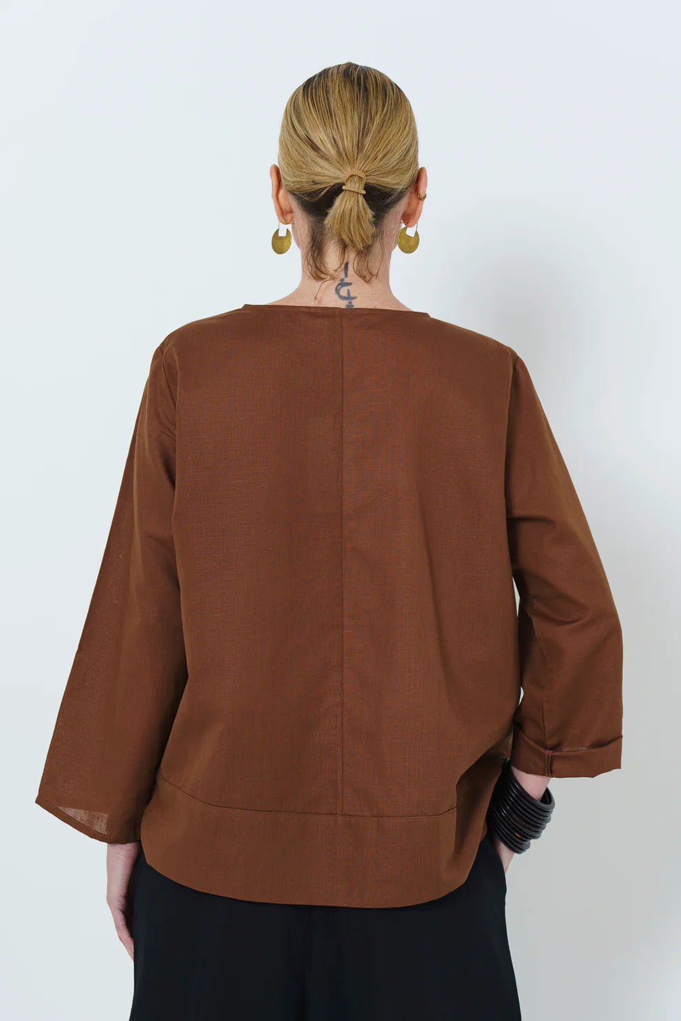 HK Top | Choc - Shop Adele Catherine 