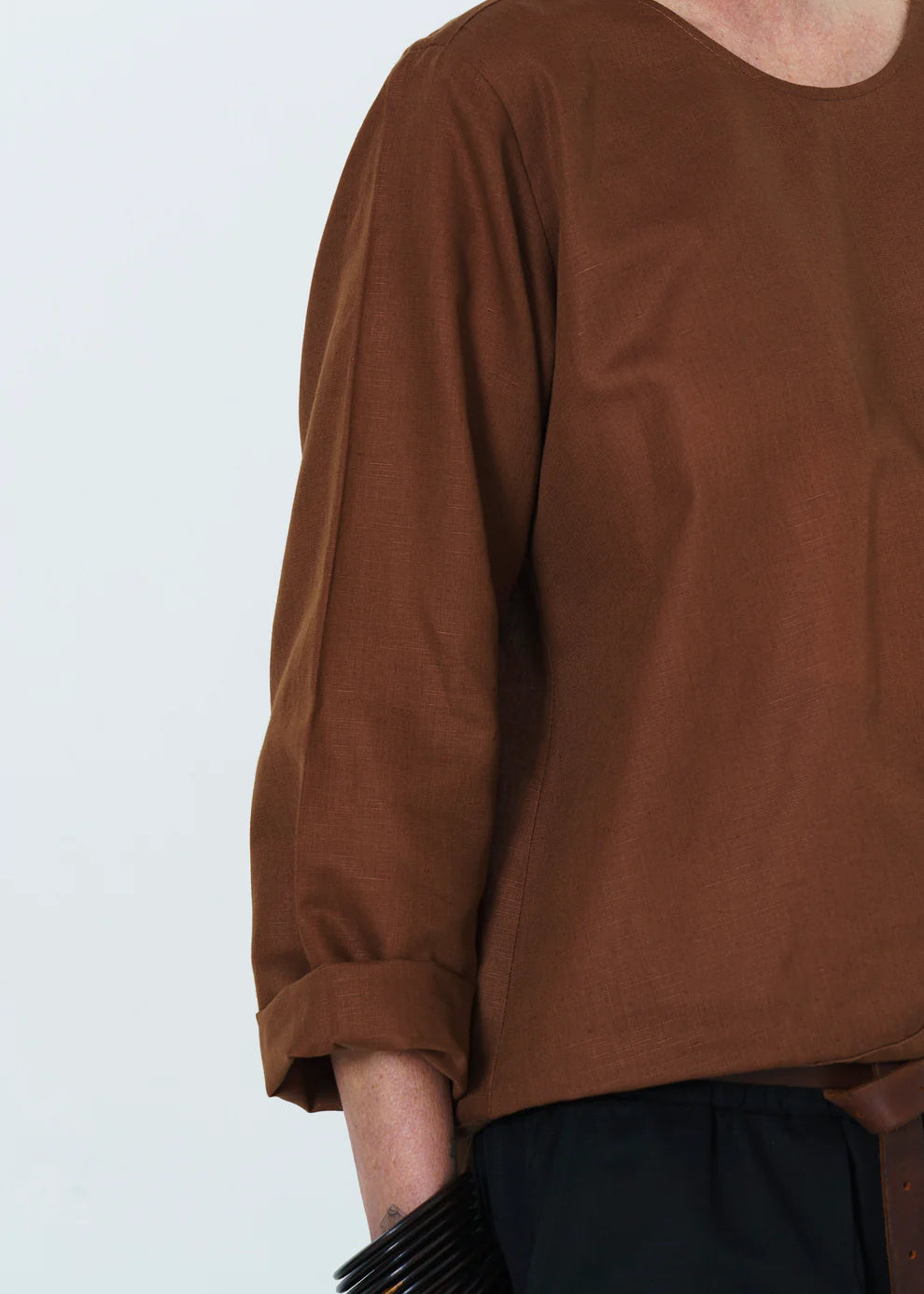 HK Top | Choc - Shop Adele Catherine 