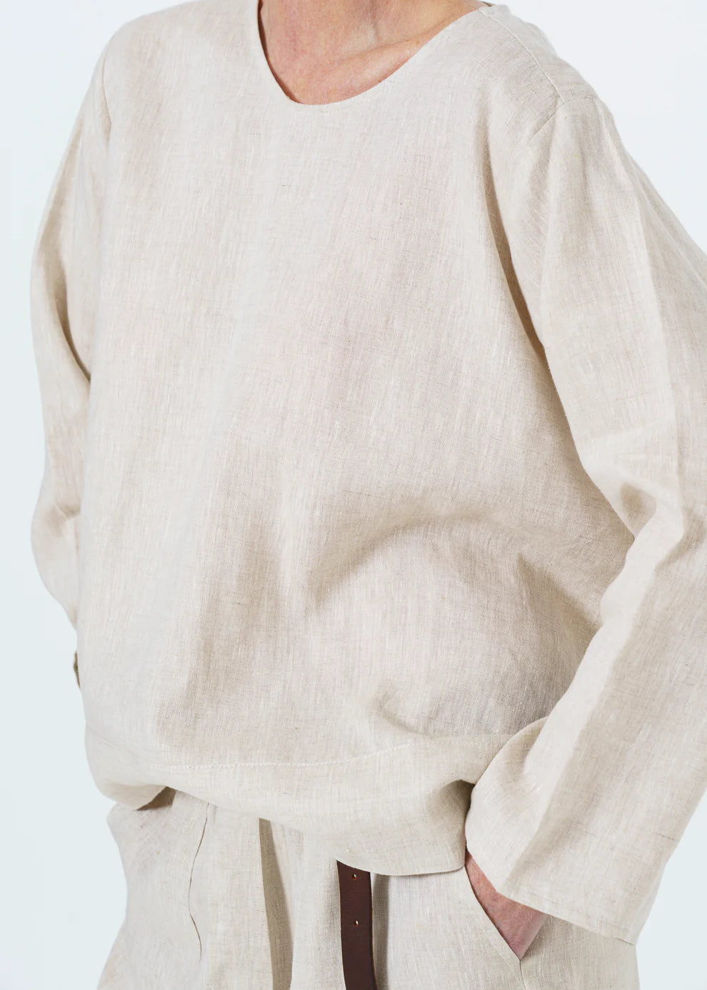 HK Top | Natural - Shop Adele Catherine 