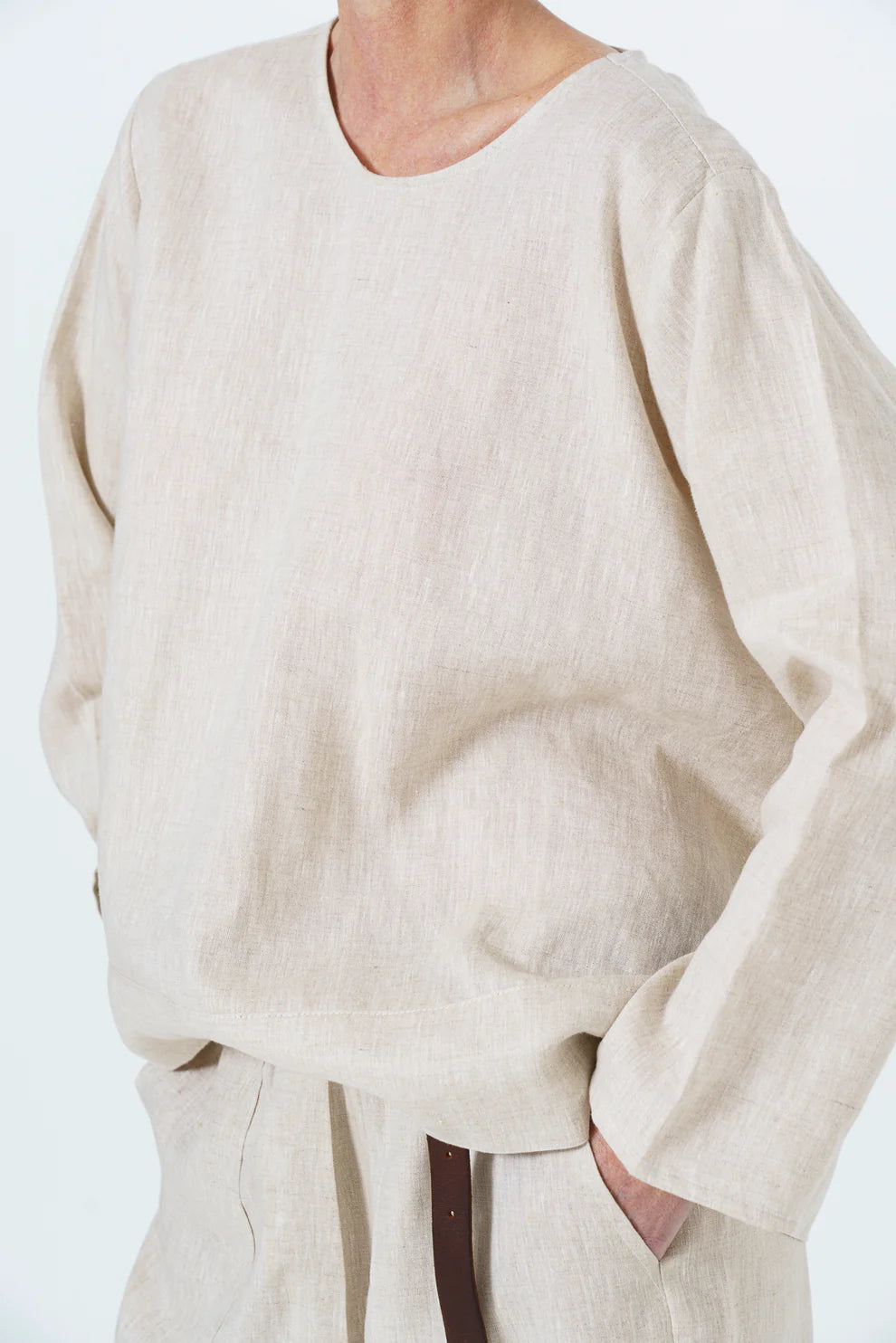 HK Top | Natural - Shop Adele Catherine 