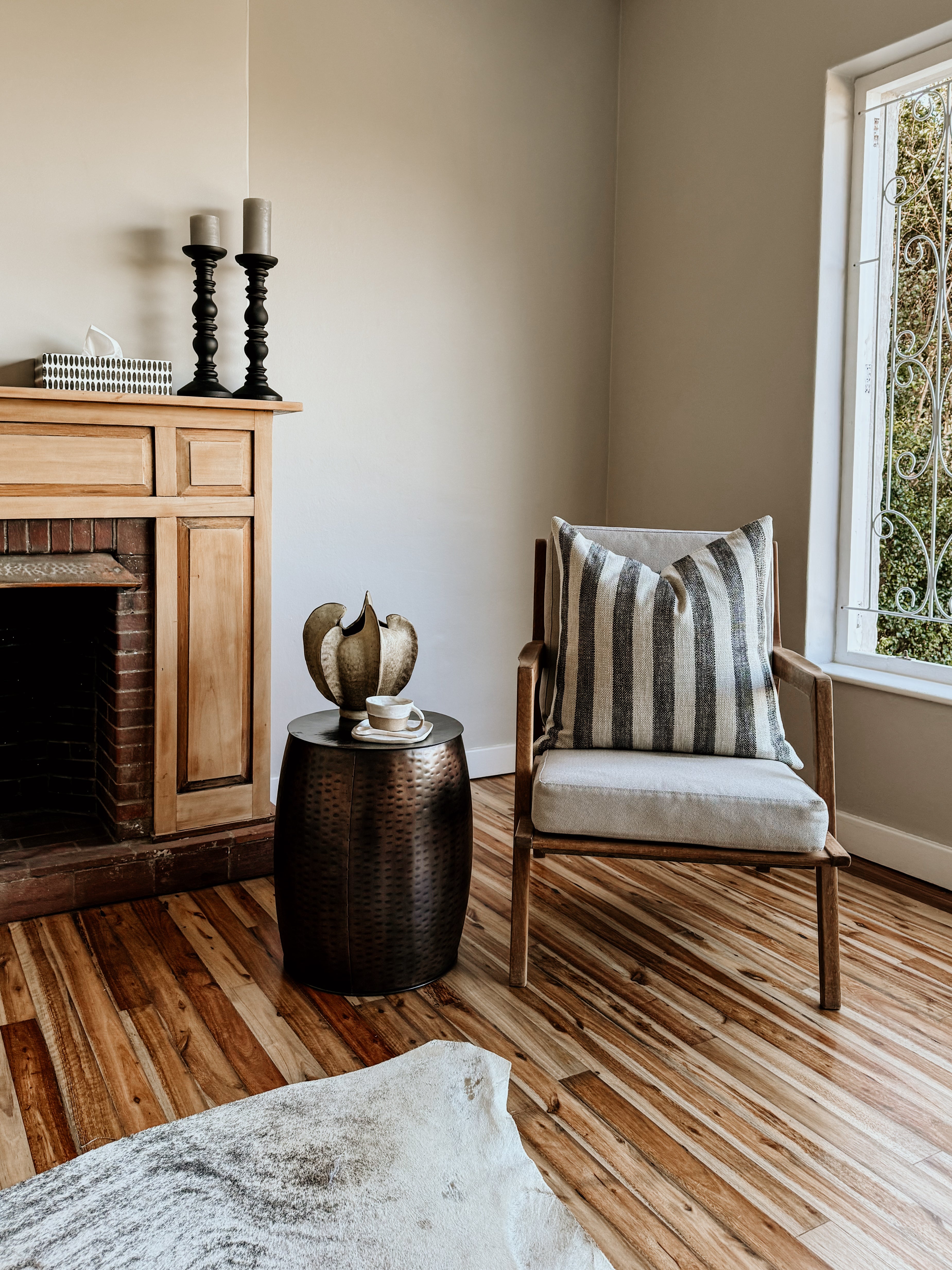 Grounded Stripe Scatter | Black & White - Shop Adele Catherine 