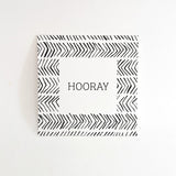 Sqaure Gift Tag | Hooray