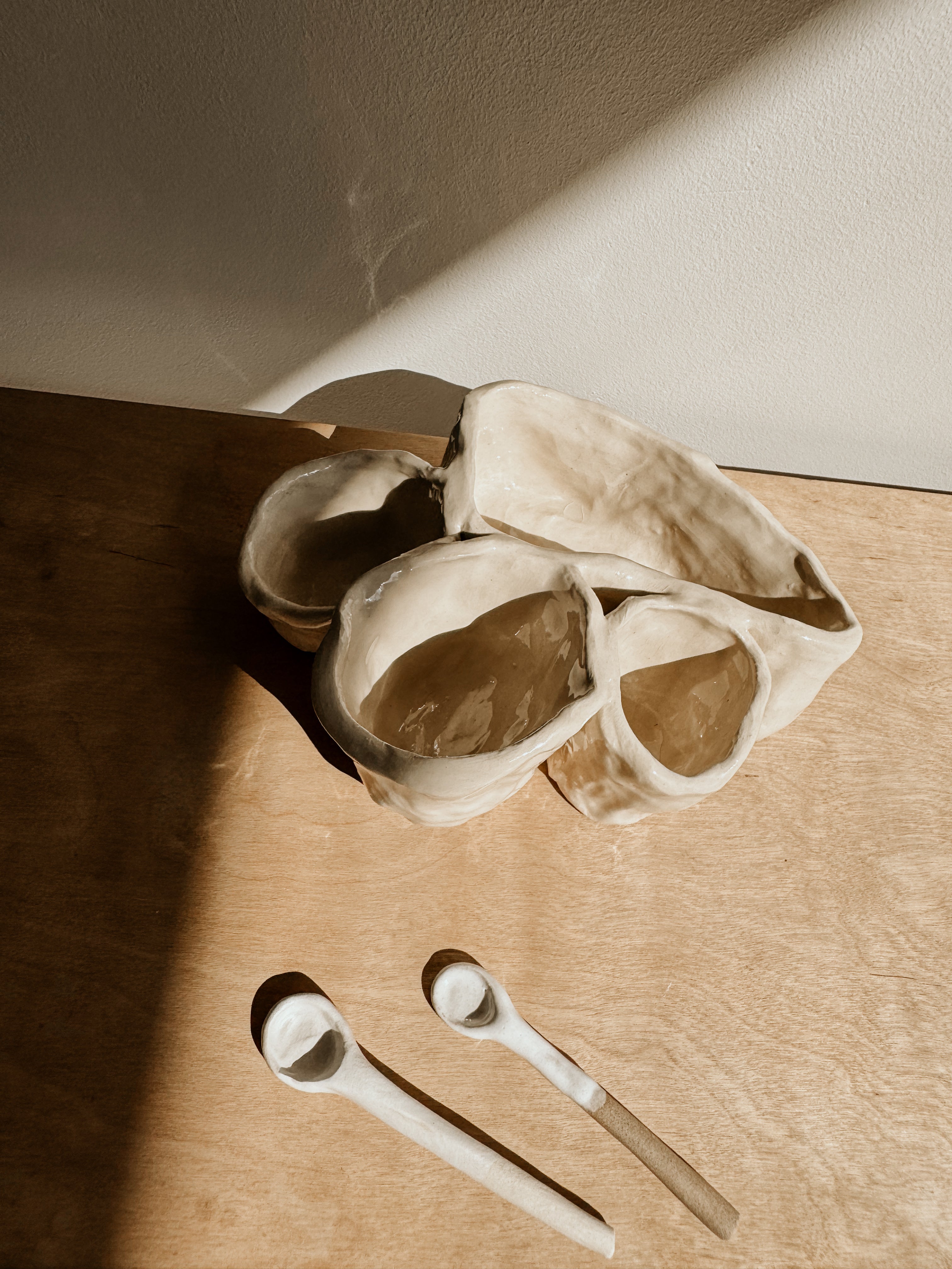 Spoons | White & Natural - Shop Adele Catherine 