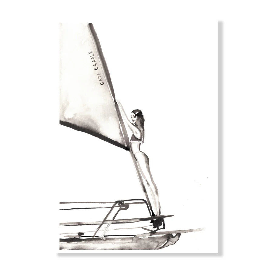 The Cat's Cradle Poster Print - Shop Adele Catherine 