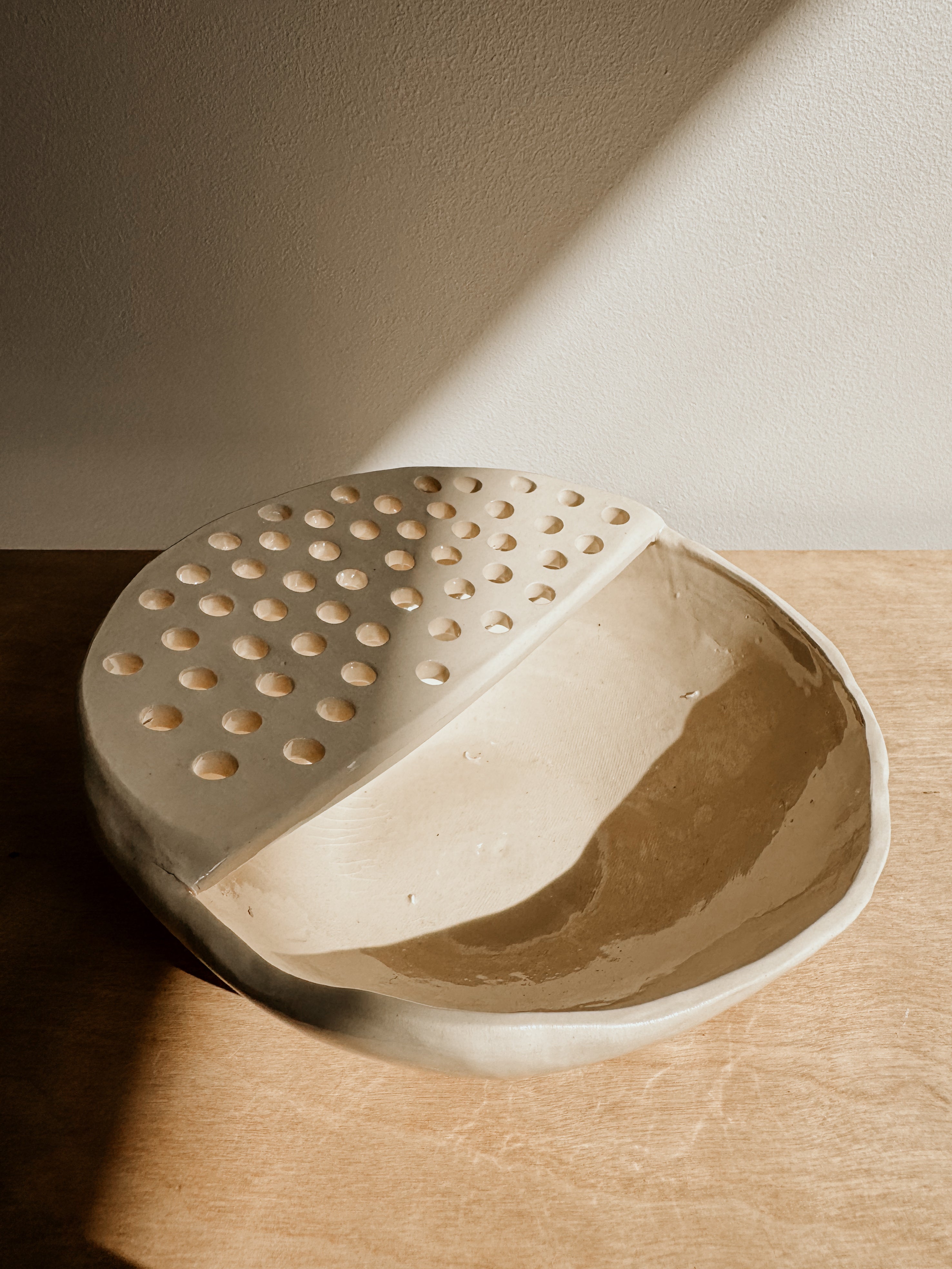 Strainer | Cream - Shop Adele Catherine 