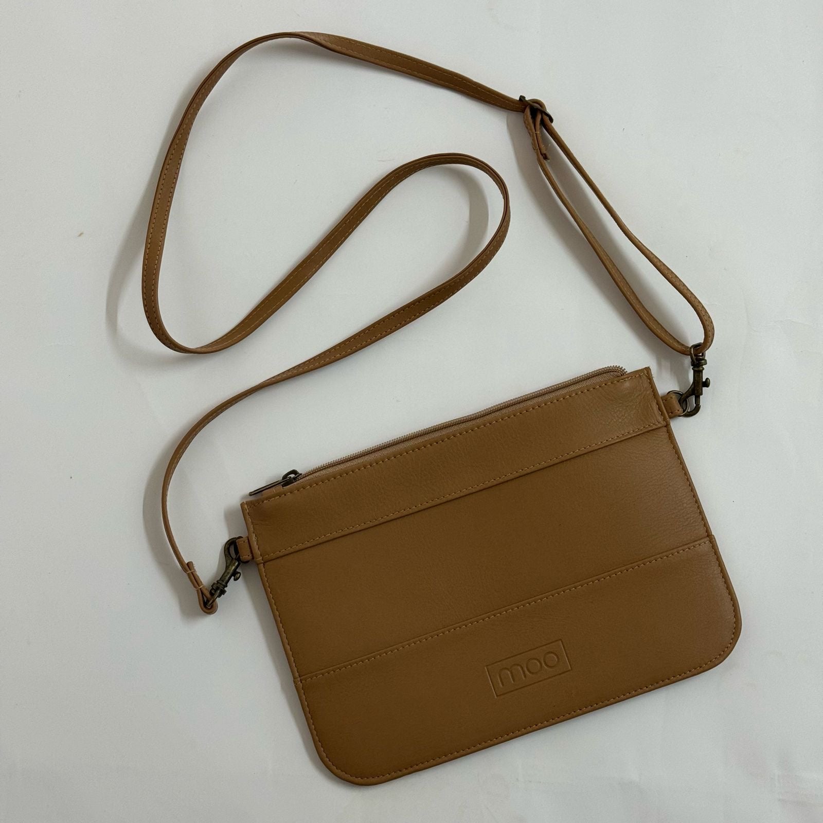 Molly Clutch Bag | Caramel - Shop Adele Catherine 