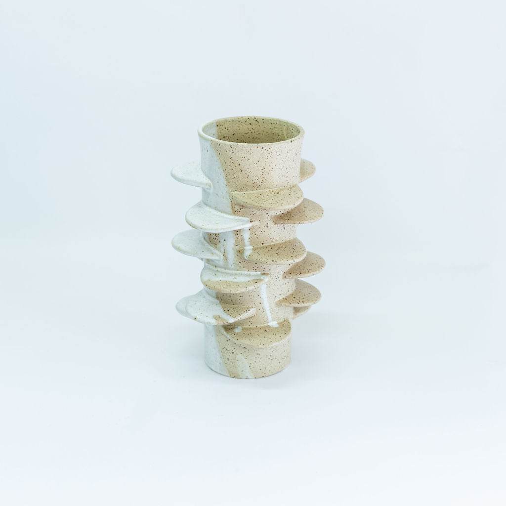 Vase | Terracotta & White - Shop Adele Catherine 