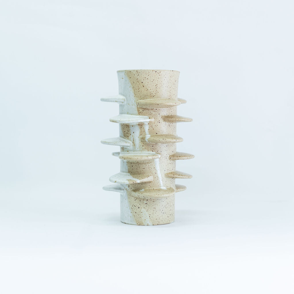 Vase | Terracotta & White - Shop Adele Catherine 