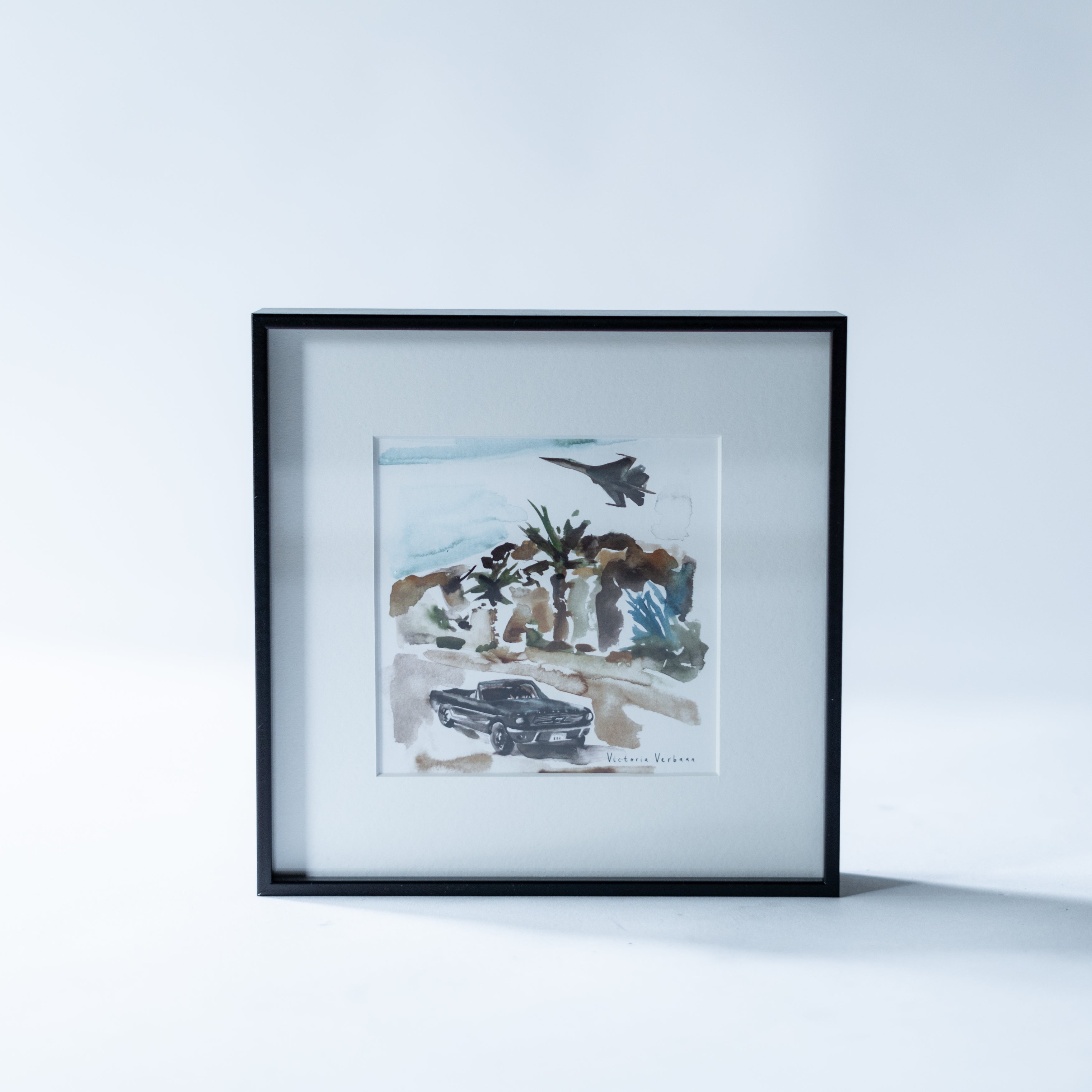 Square Metal Frame | She Set The Jet - Shop Adele Catherine 
