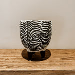 Ceramic Zebra Footed - Shop Adele Catherine 