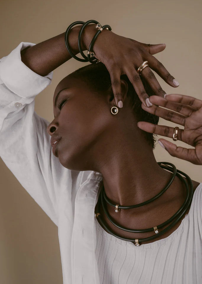 African Sunrise | Brass & White - Shop Adele Catherine 