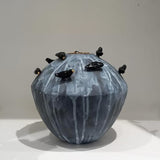 Ceramic Vase With Birds - Shop Adele Catherine 