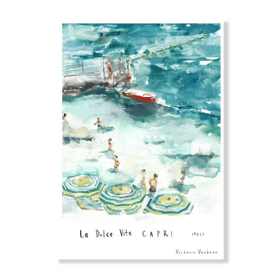 The Sweet Life Poster Print - Shop Adele Catherine 