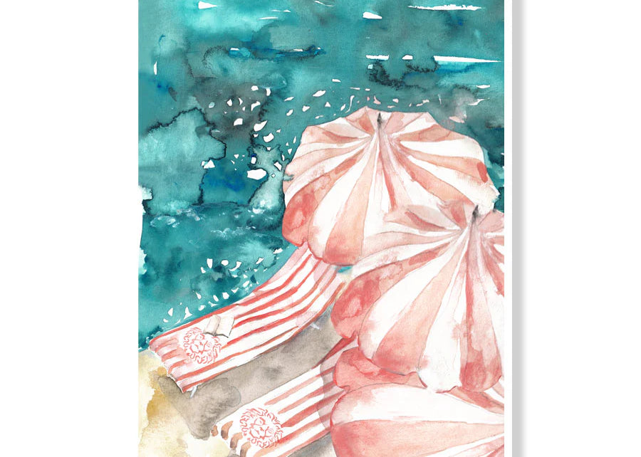 Clubhouse By The Sea Poster Print - Shop Adele Catherine 