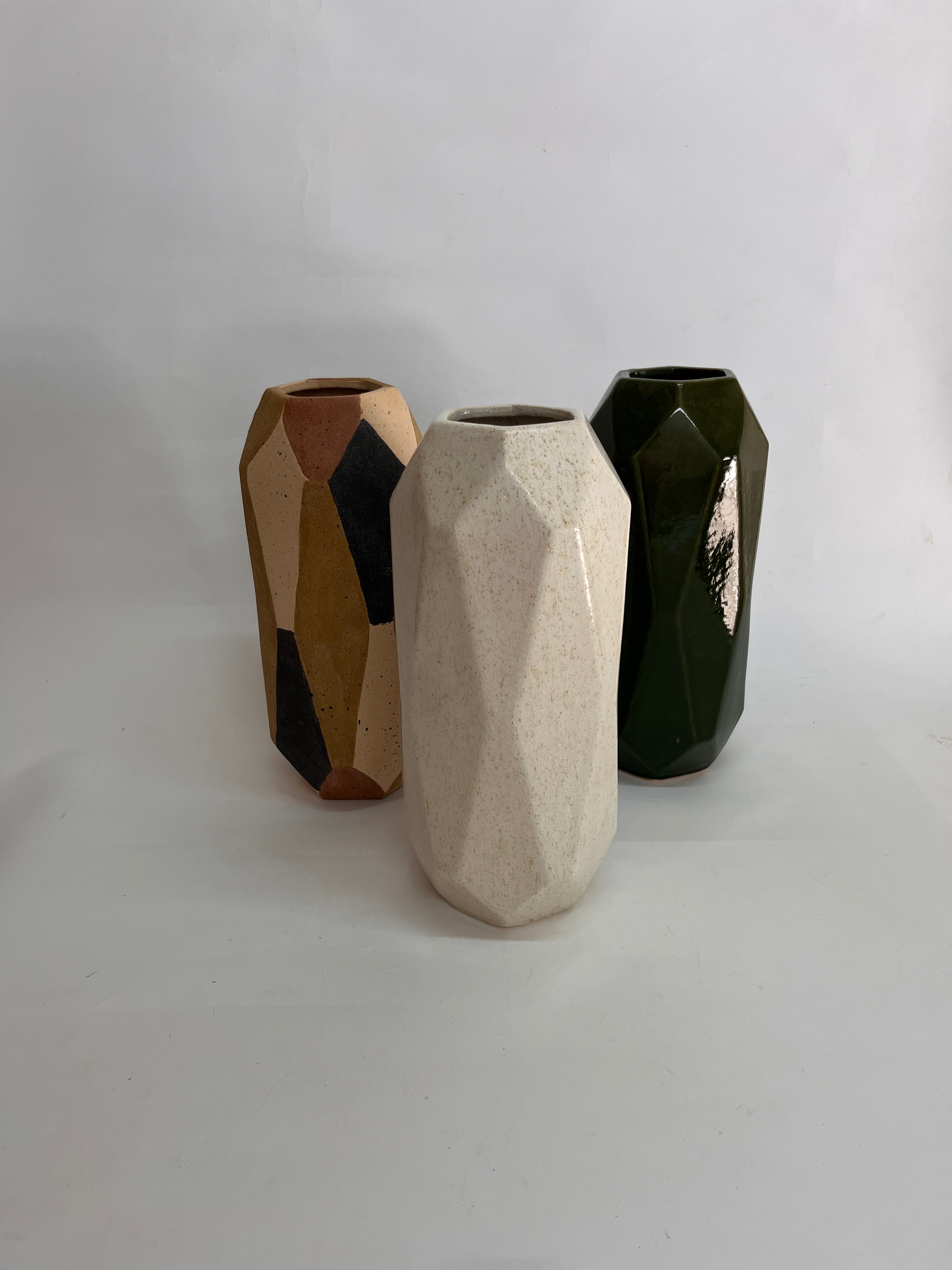 Ceramic Vase | Green - Shop Adele Catherine 