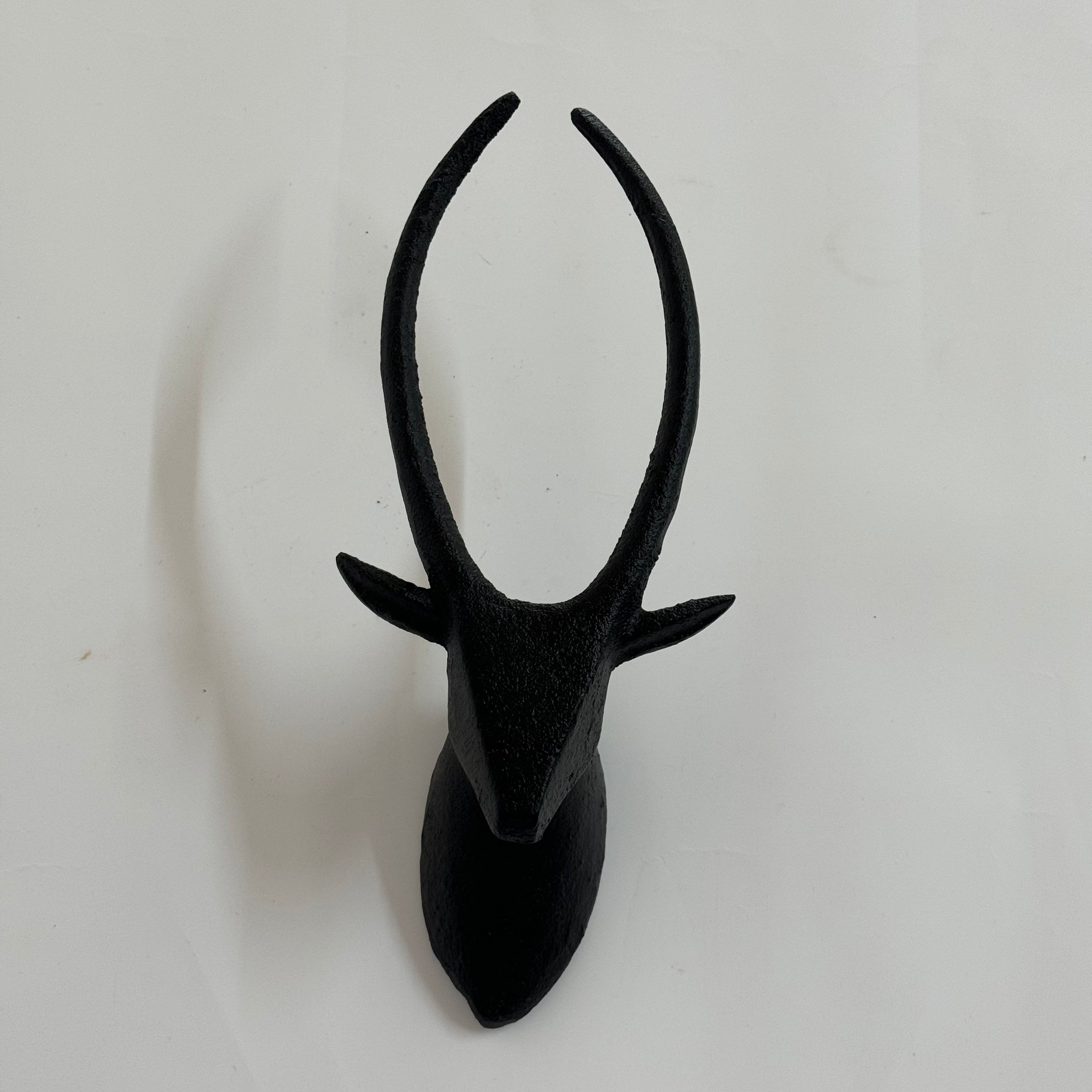 Hook New Deer Cast Iron | Black - Shop Adele Catherine 