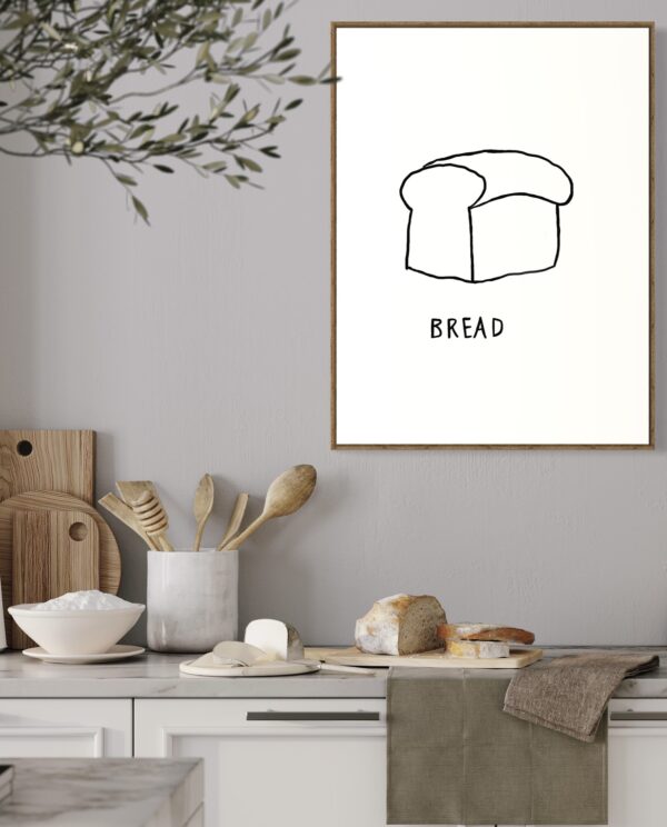 Love Carbs | Black & White - Shop Adele Catherine 