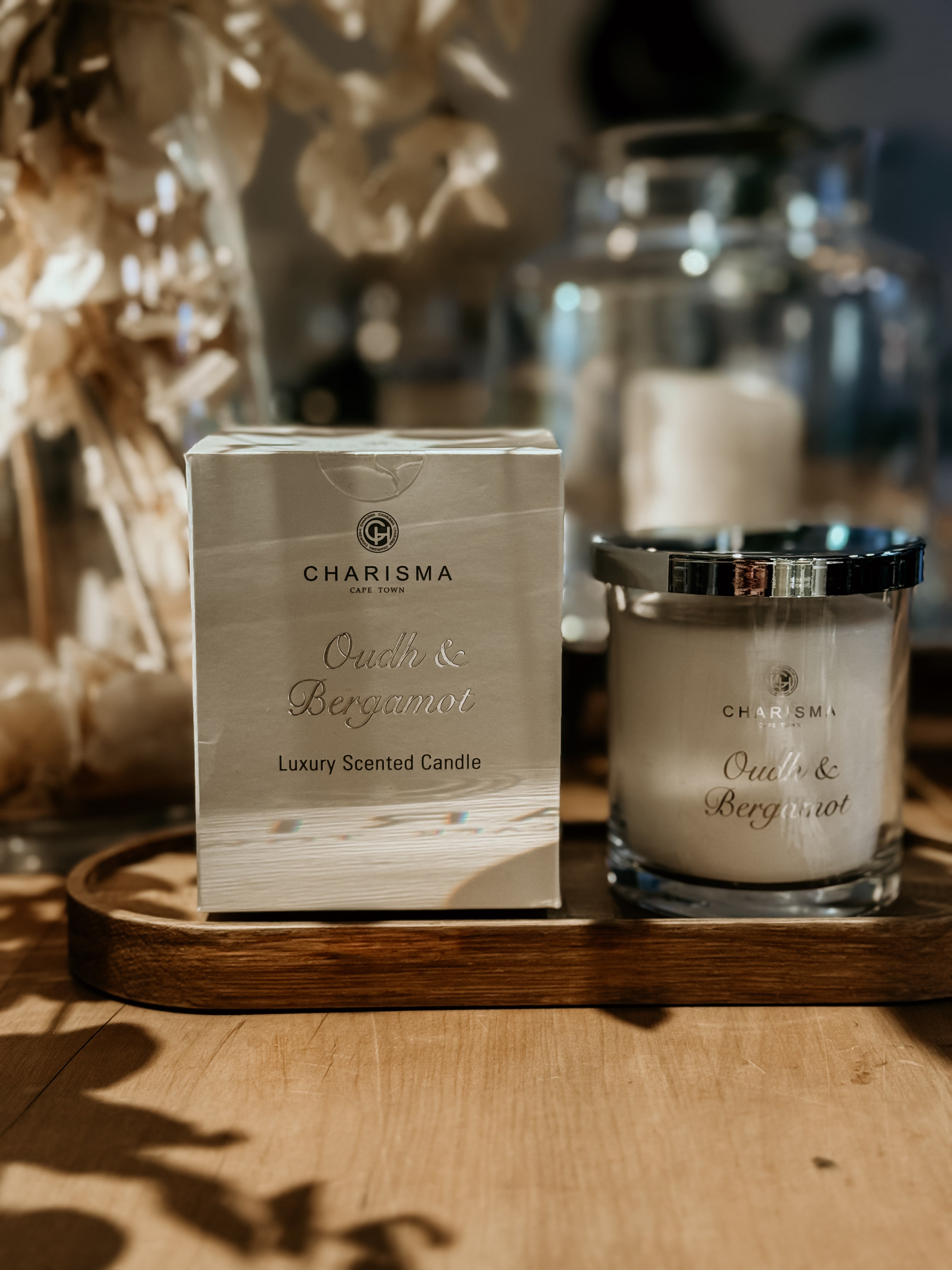 Candle in Tumbler - Oudh & Bergamot - Shop Adele Catherine 