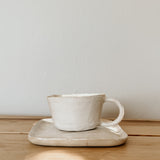 Skinny Handle Mug | White - Shop Adele Catherine 