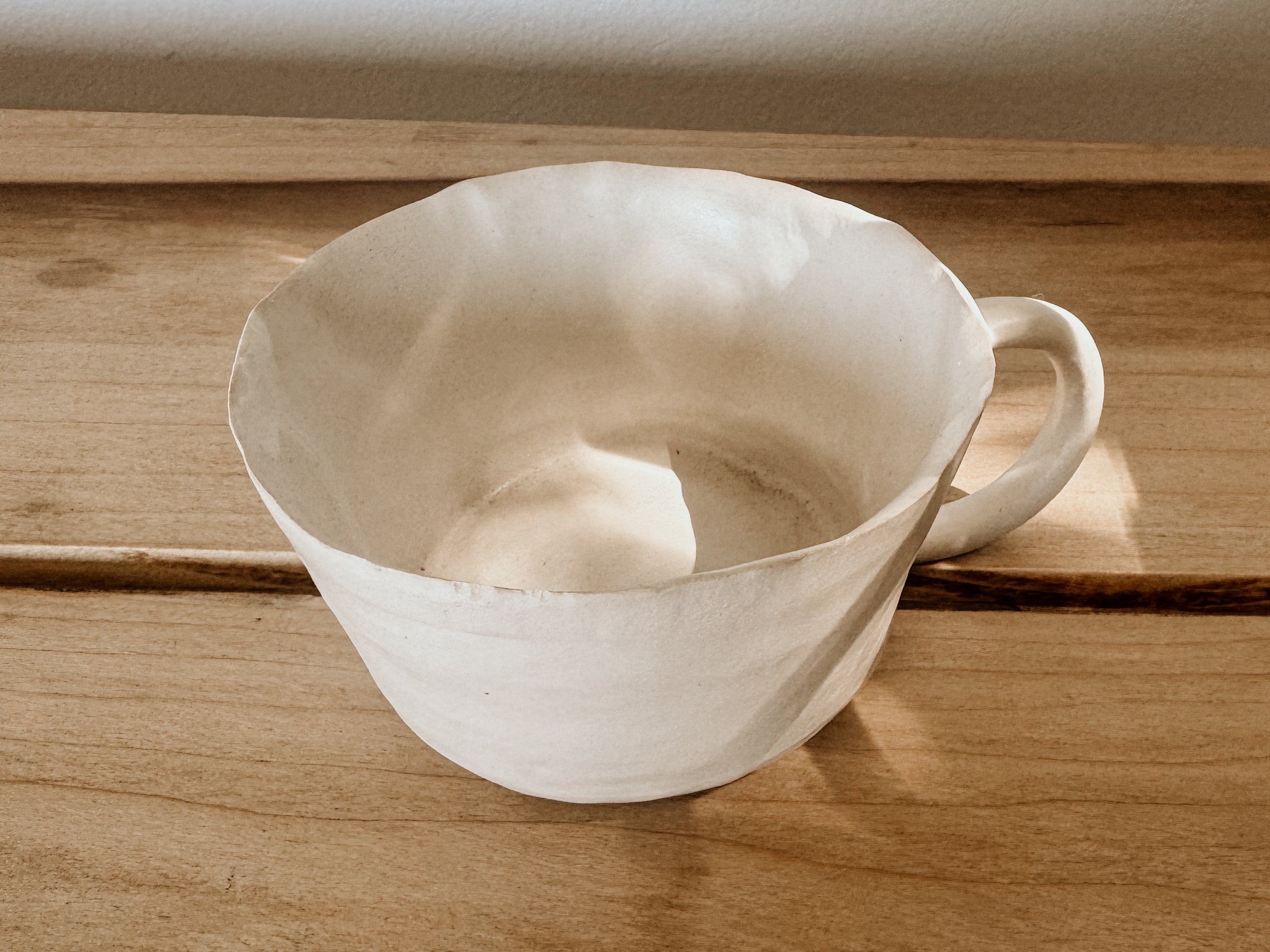 Skinny Handle Mug | White - Shop Adele Catherine 