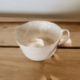 Skinny Handle Mug | White - Shop Adele Catherine 