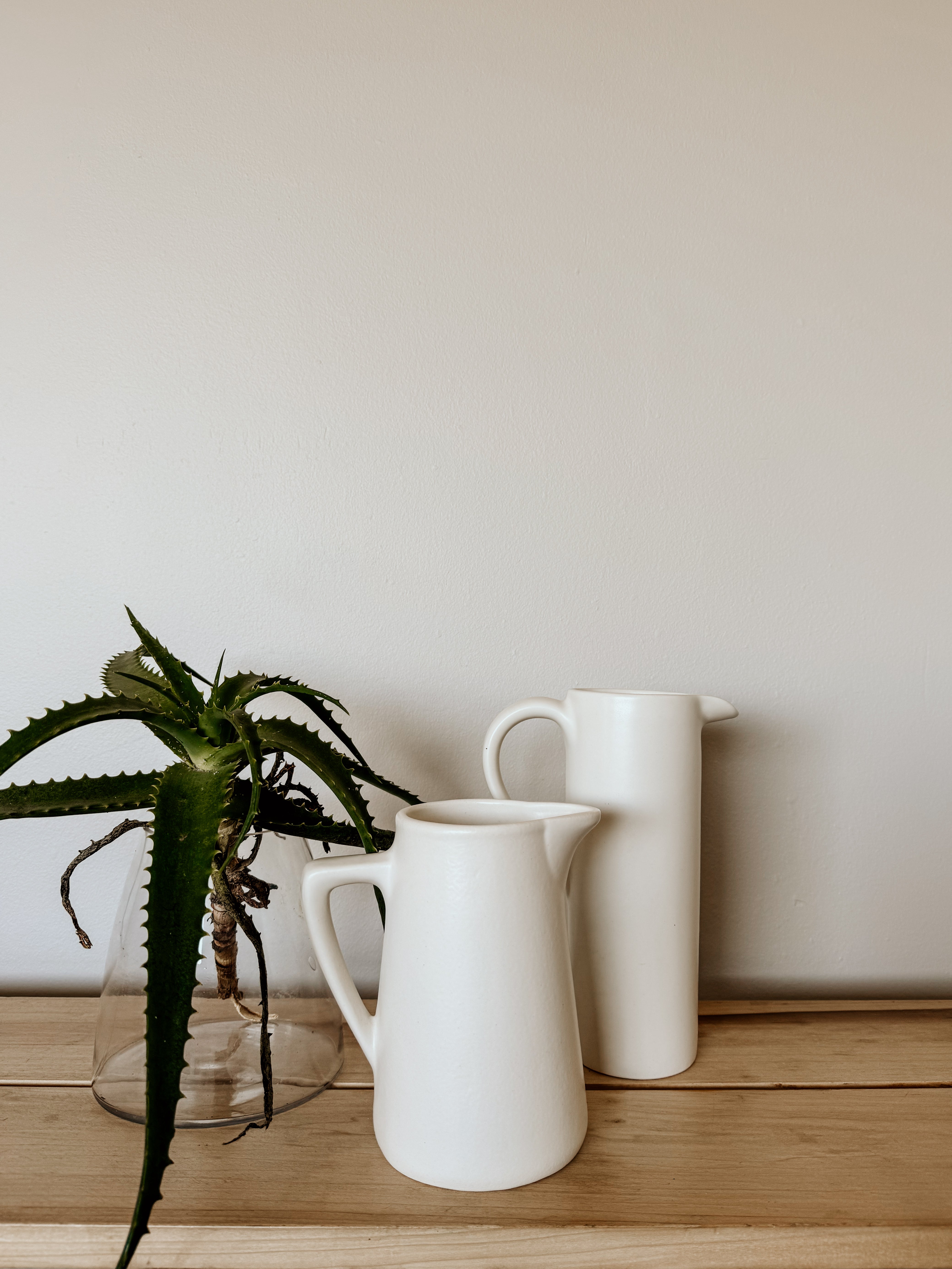 Emily Tall Jug | Milk
