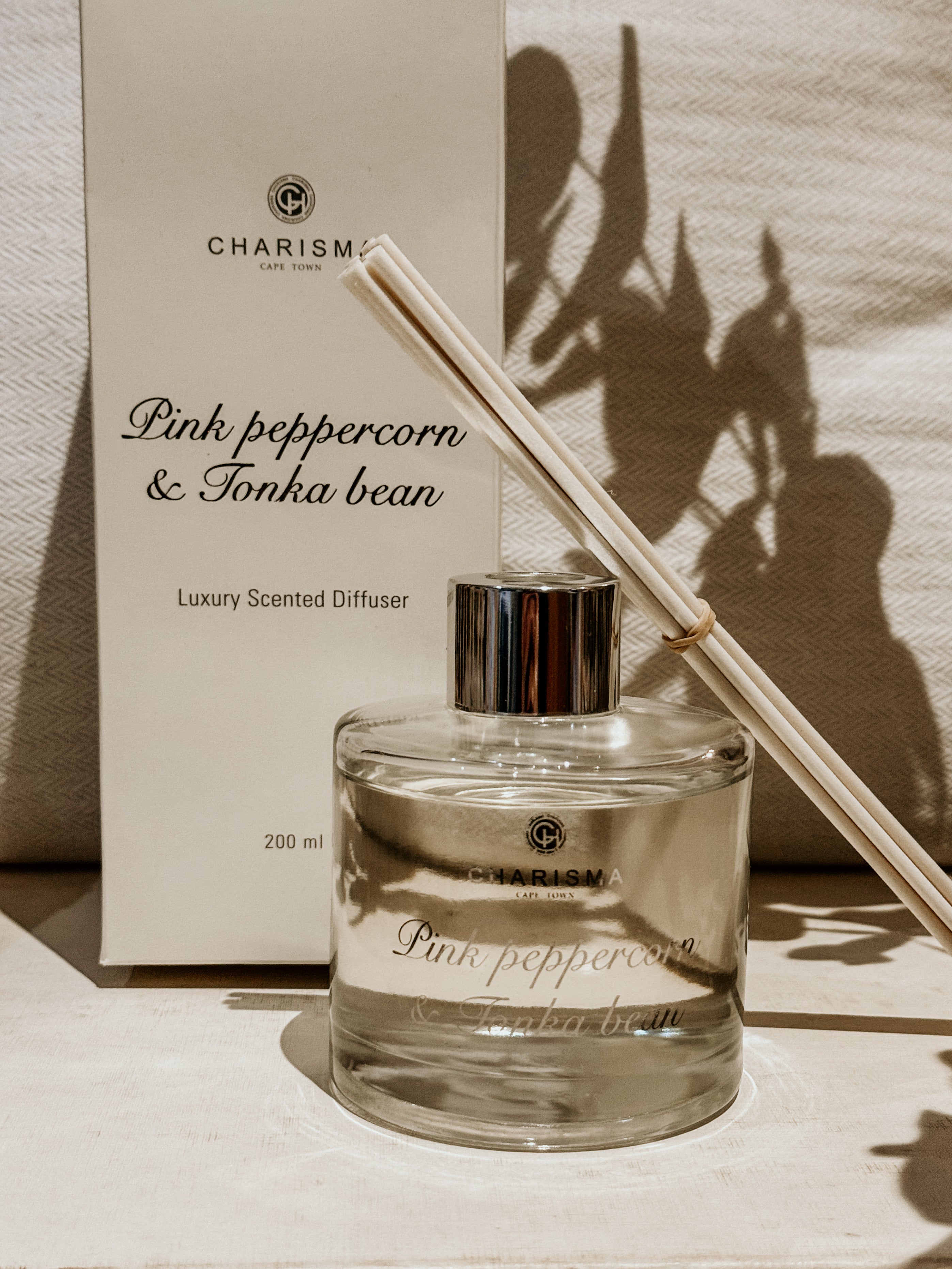 Charisma Diffuser Pink Peppercorn & Tonka Bean - Shop Adele Catherine 