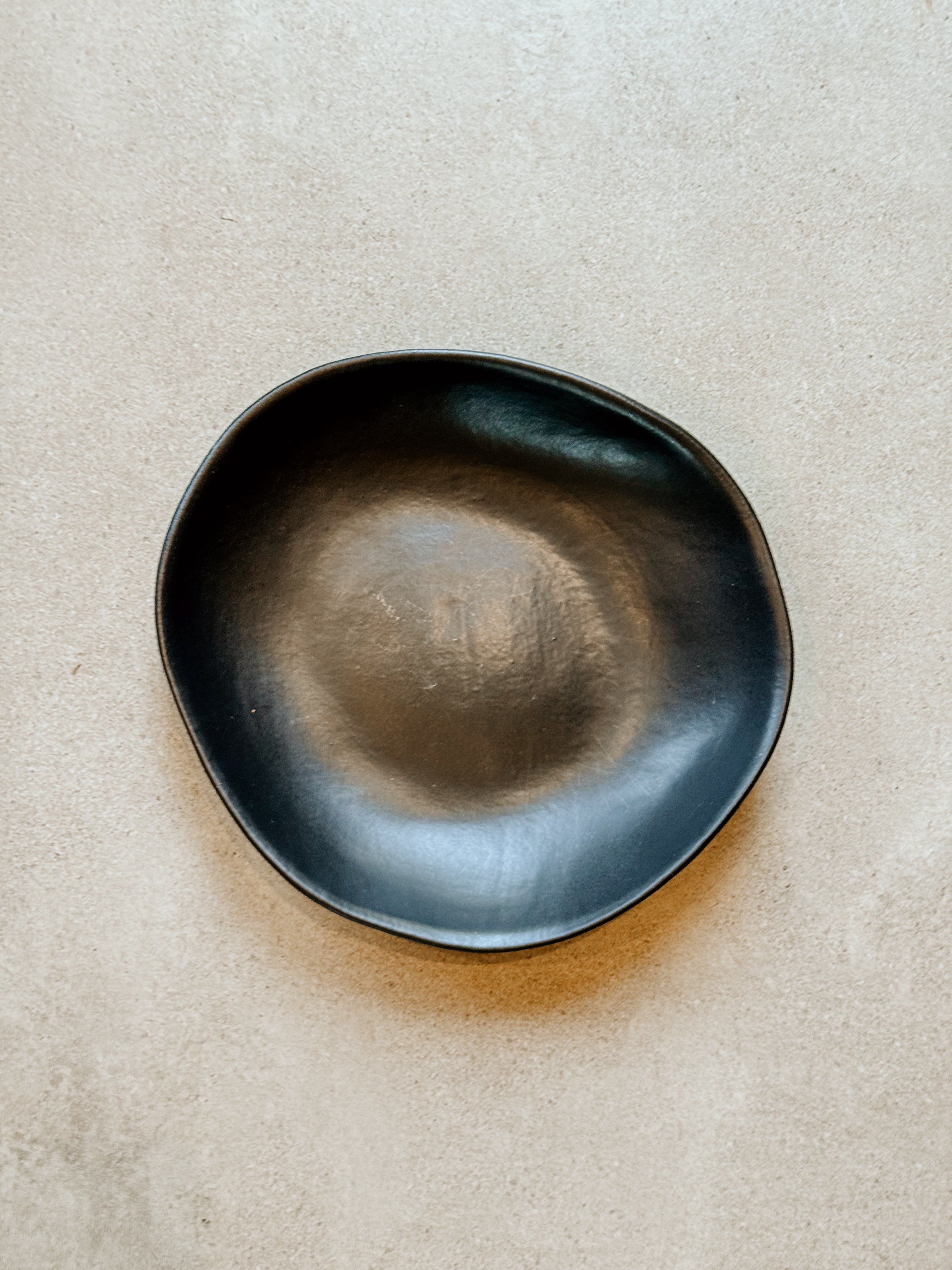 Elsa Side Plate | Coal