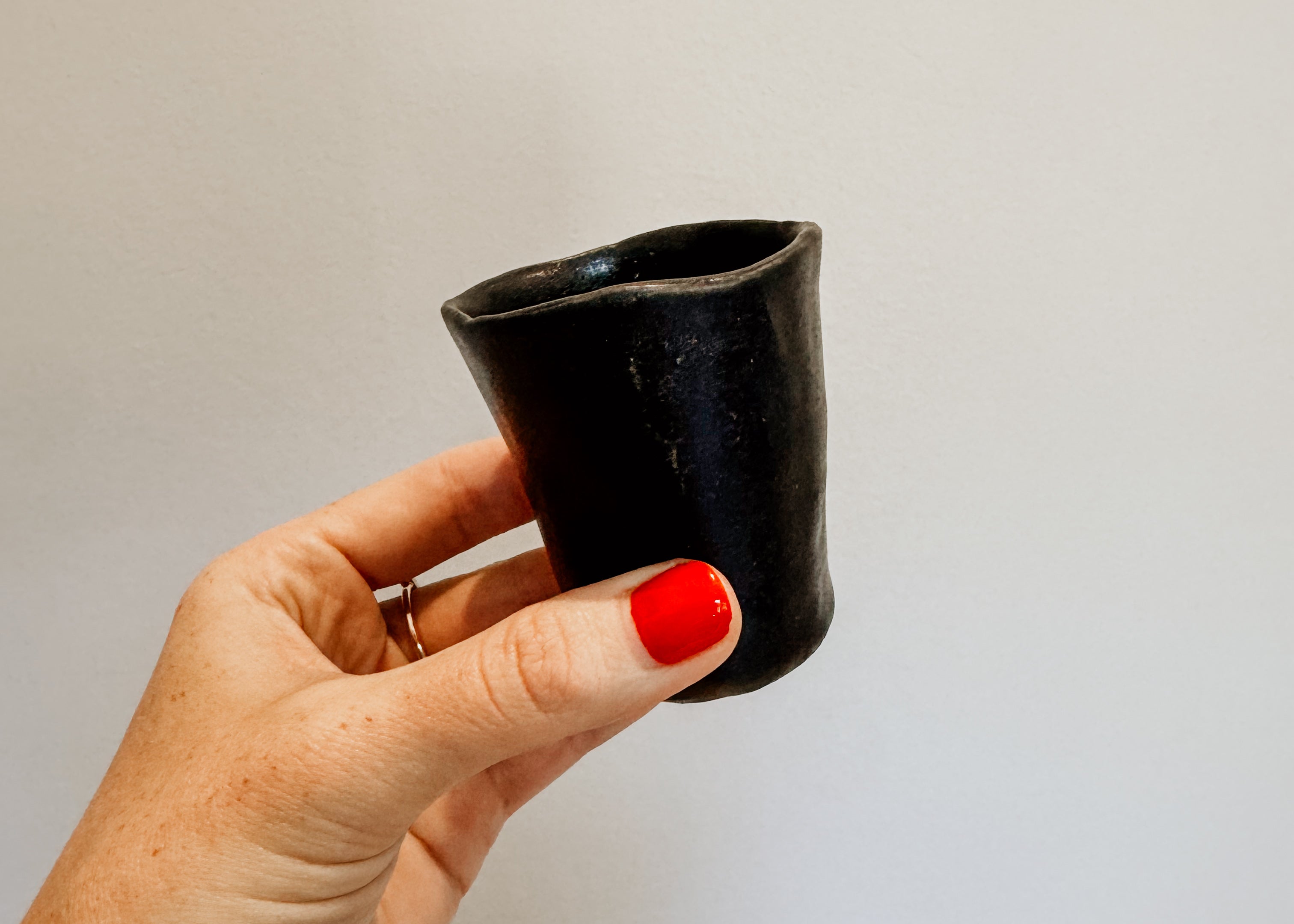 Tall Espresso Glass | Black - Shop Adele Catherine 