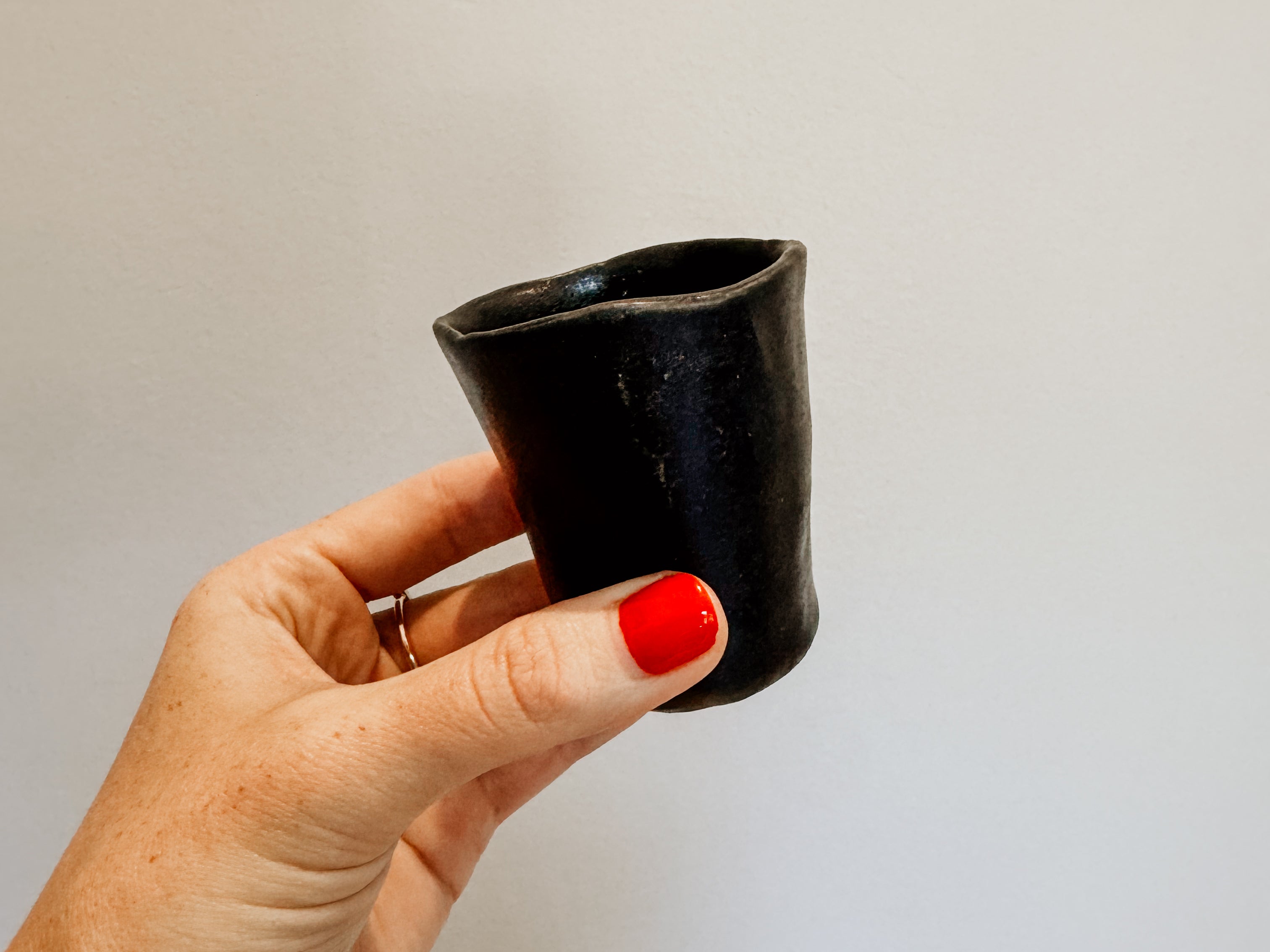 Tall Espresso Glass | Black - Shop Adele Catherine 