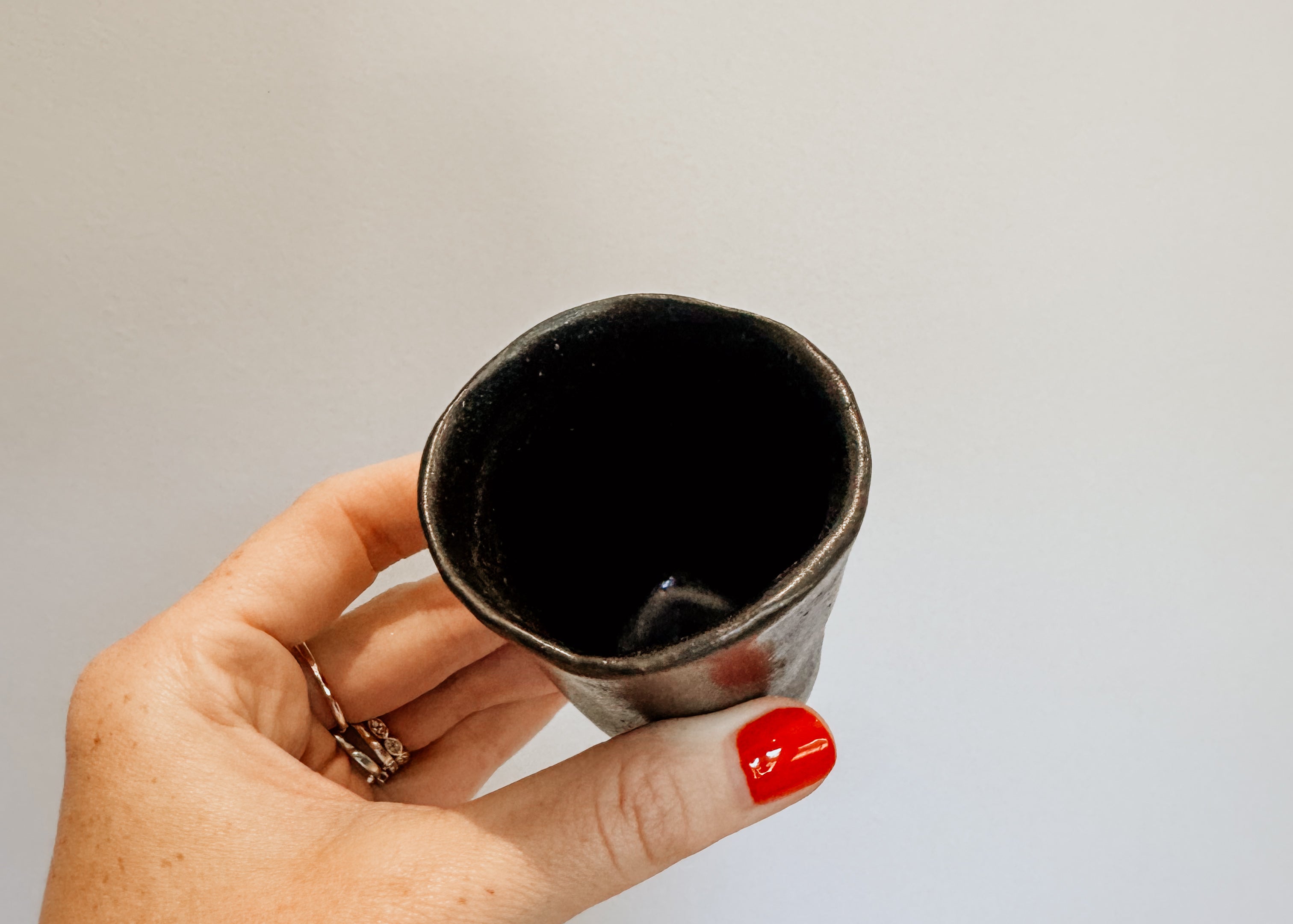 Mini Espresso Glass | Black - Shop Adele Catherine 