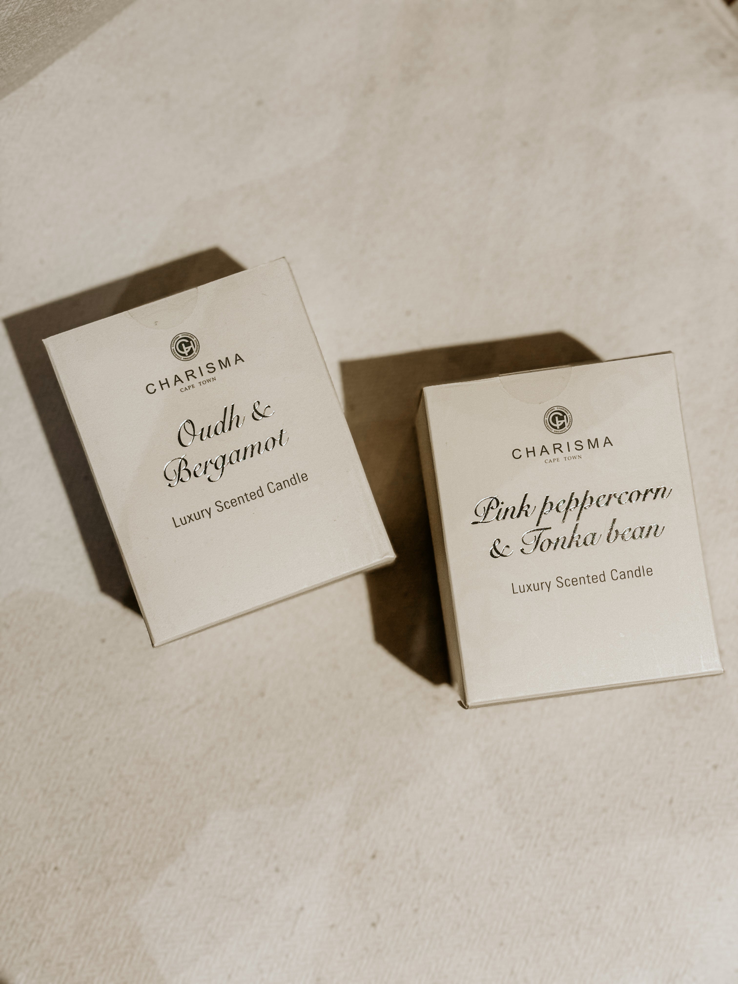 Boxed Candle Pink Peppercorn & Tonka Bean - Shop Adele Catherine 
