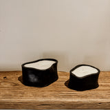 Pool Pot With Candle | Black
