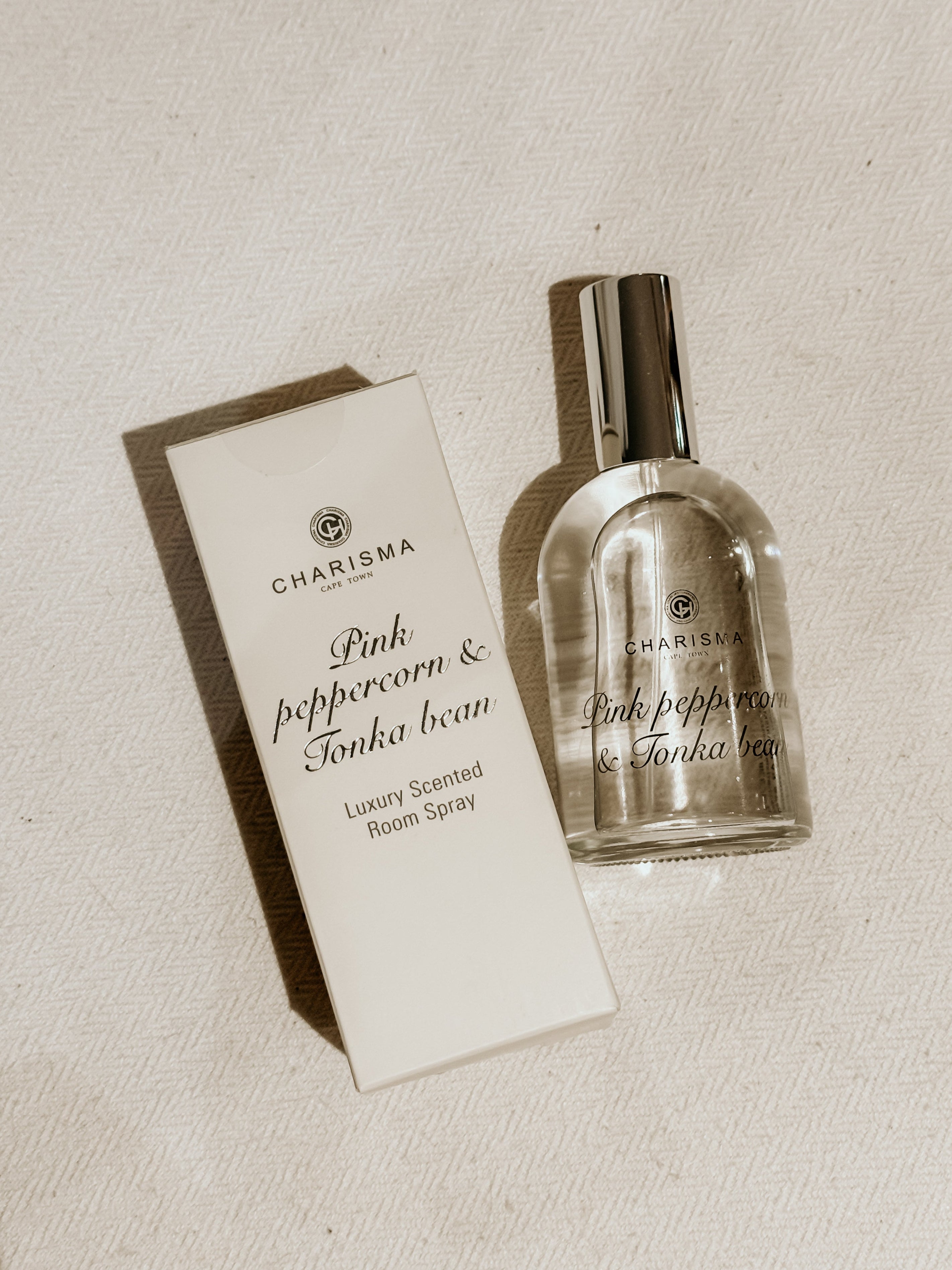 Charisma Roomspray Pink Peppercorn & Tonka Bean - Shop Adele Catherine 
