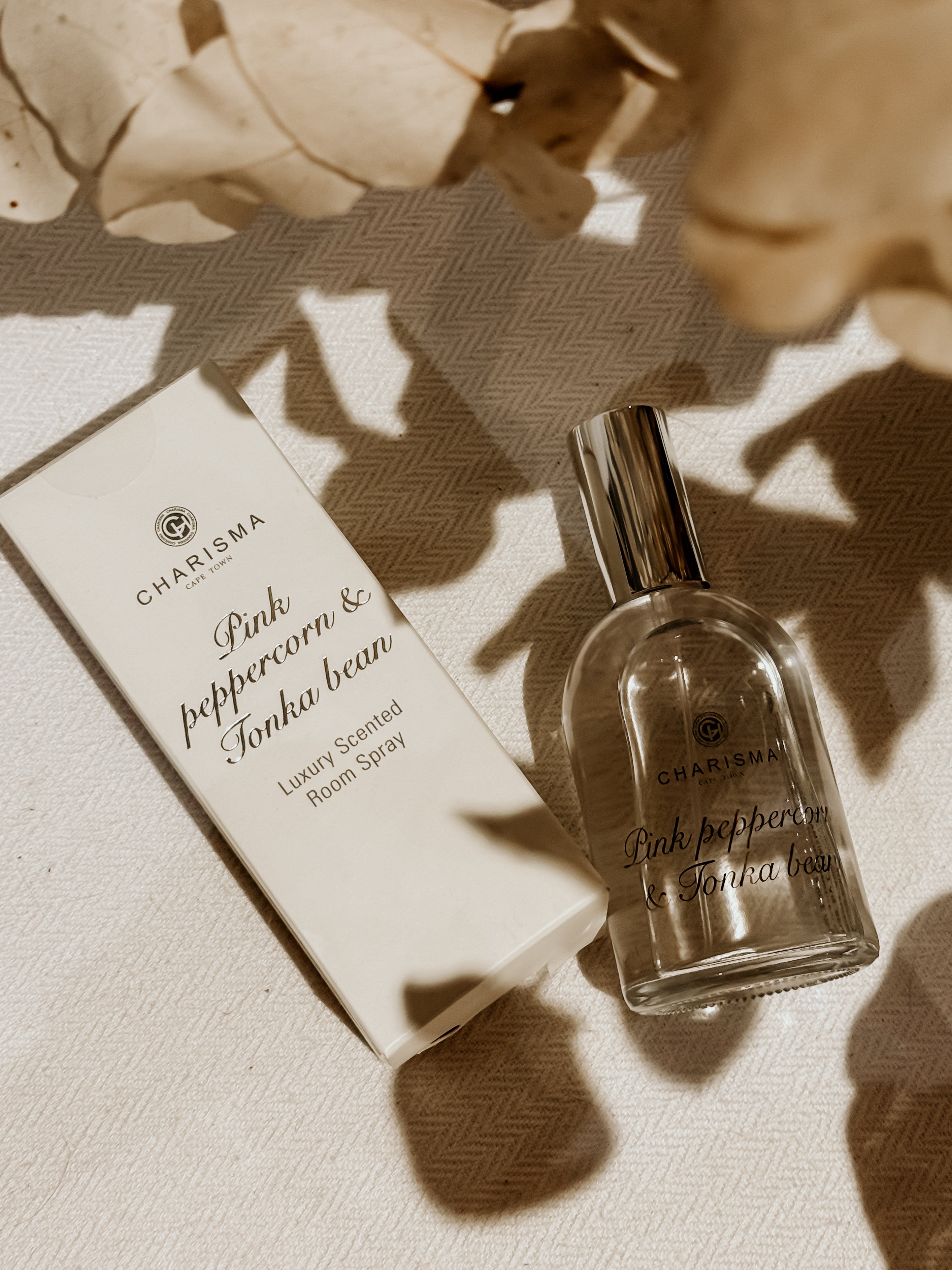 Charisma Roomspray Pink Peppercorn & Tonka Bean - Shop Adele Catherine 