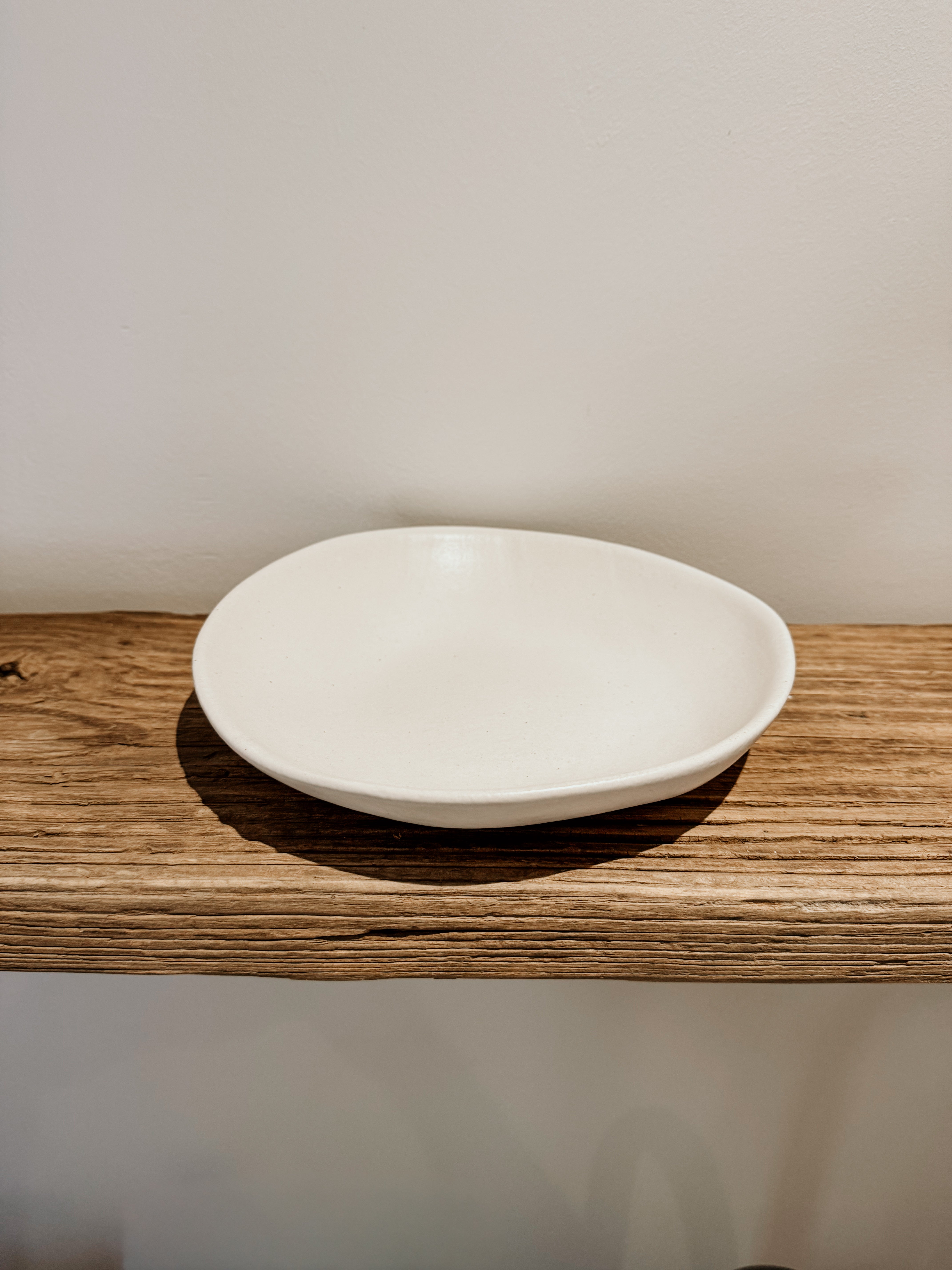 Elsa Side Plates | Milk - Shop Adele Catherine 