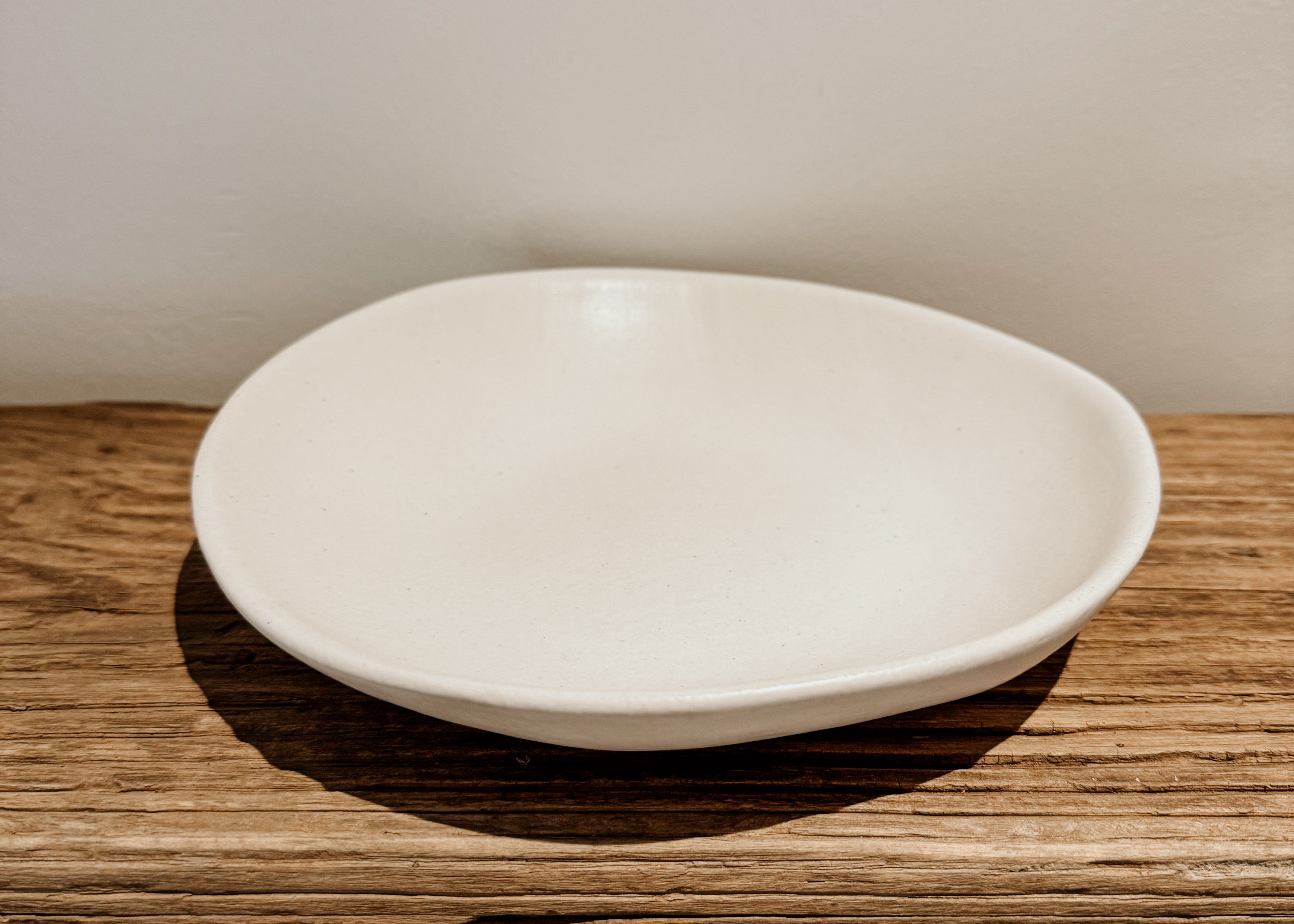 Elsa Dinner Plates | Milk - Shop Adele Catherine 