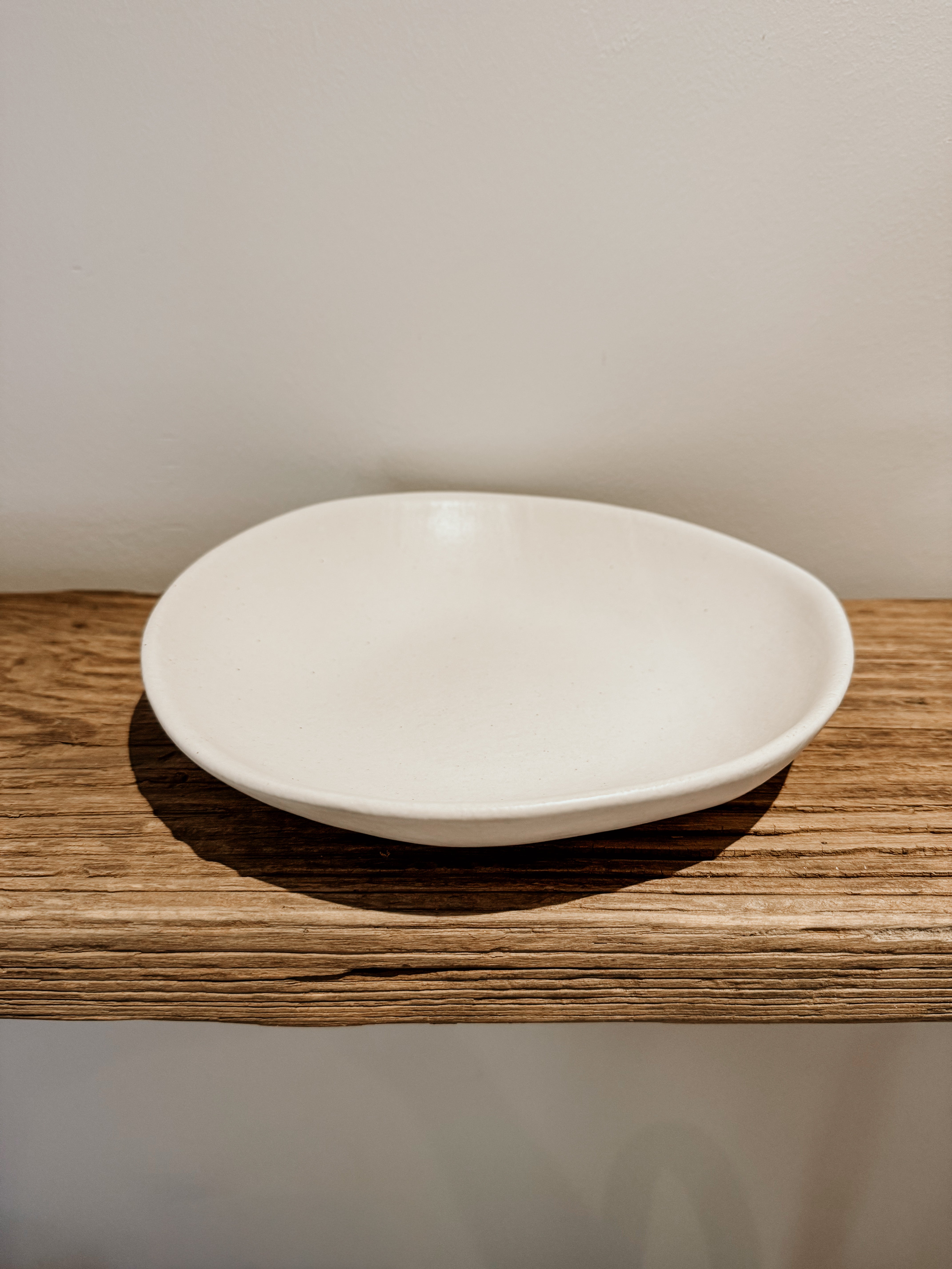 Elsa Dinner Plates | Milk - Shop Adele Catherine 