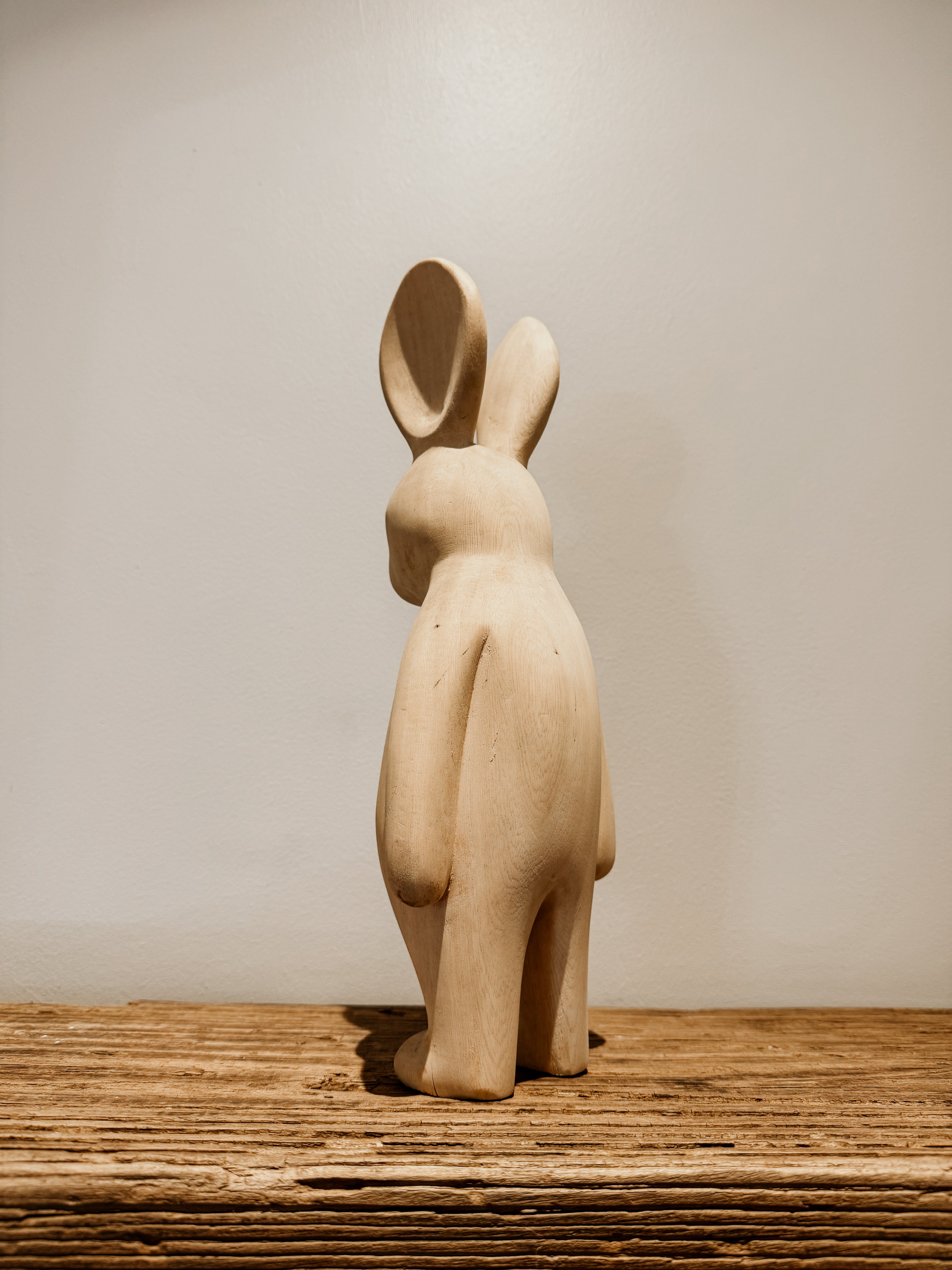 Hand Carved Bunny | Natural - Shop Adele Catherine 