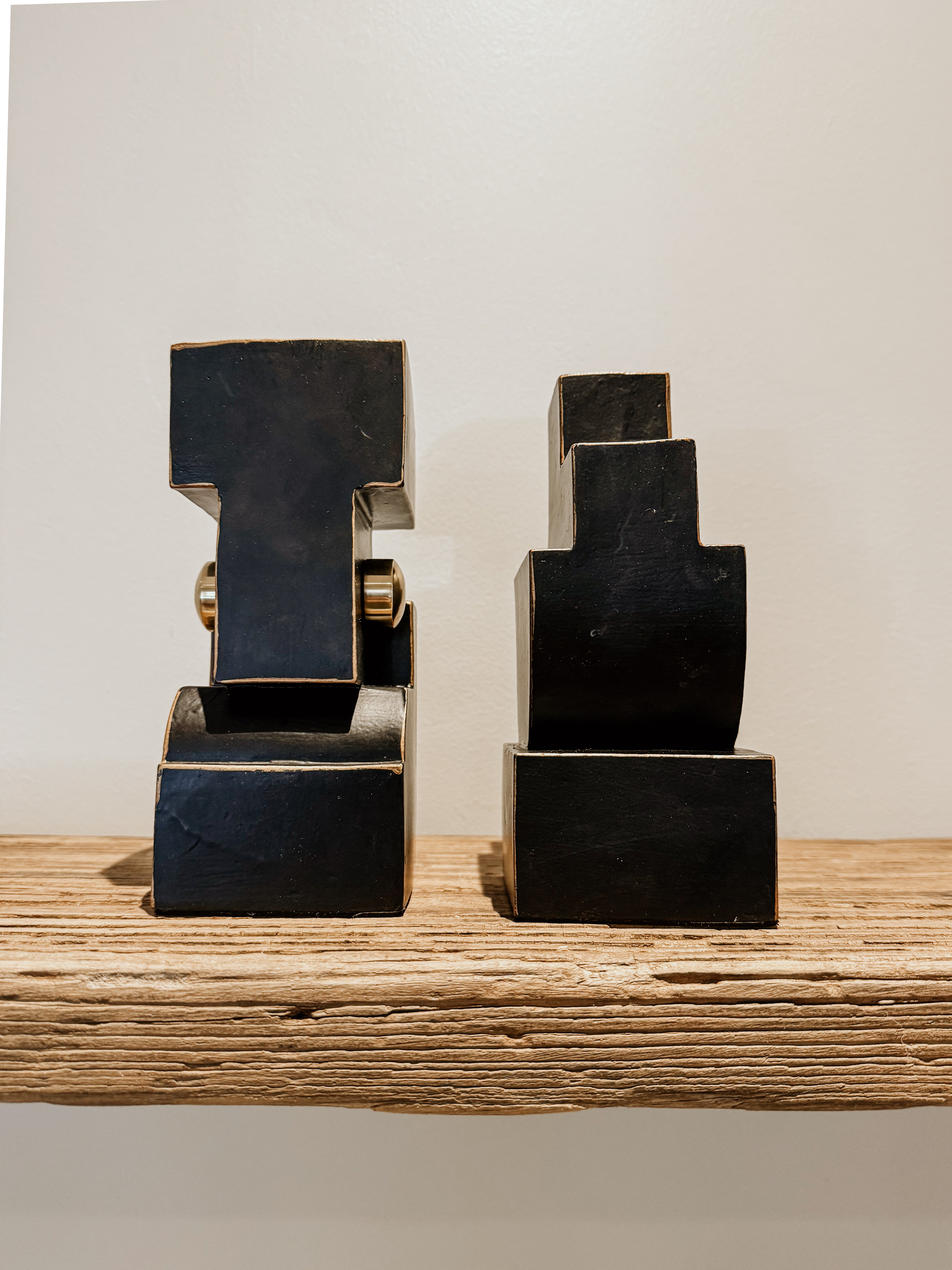 Book End Cast Iron | Bronze & Gold - Shop Adele Catherine 