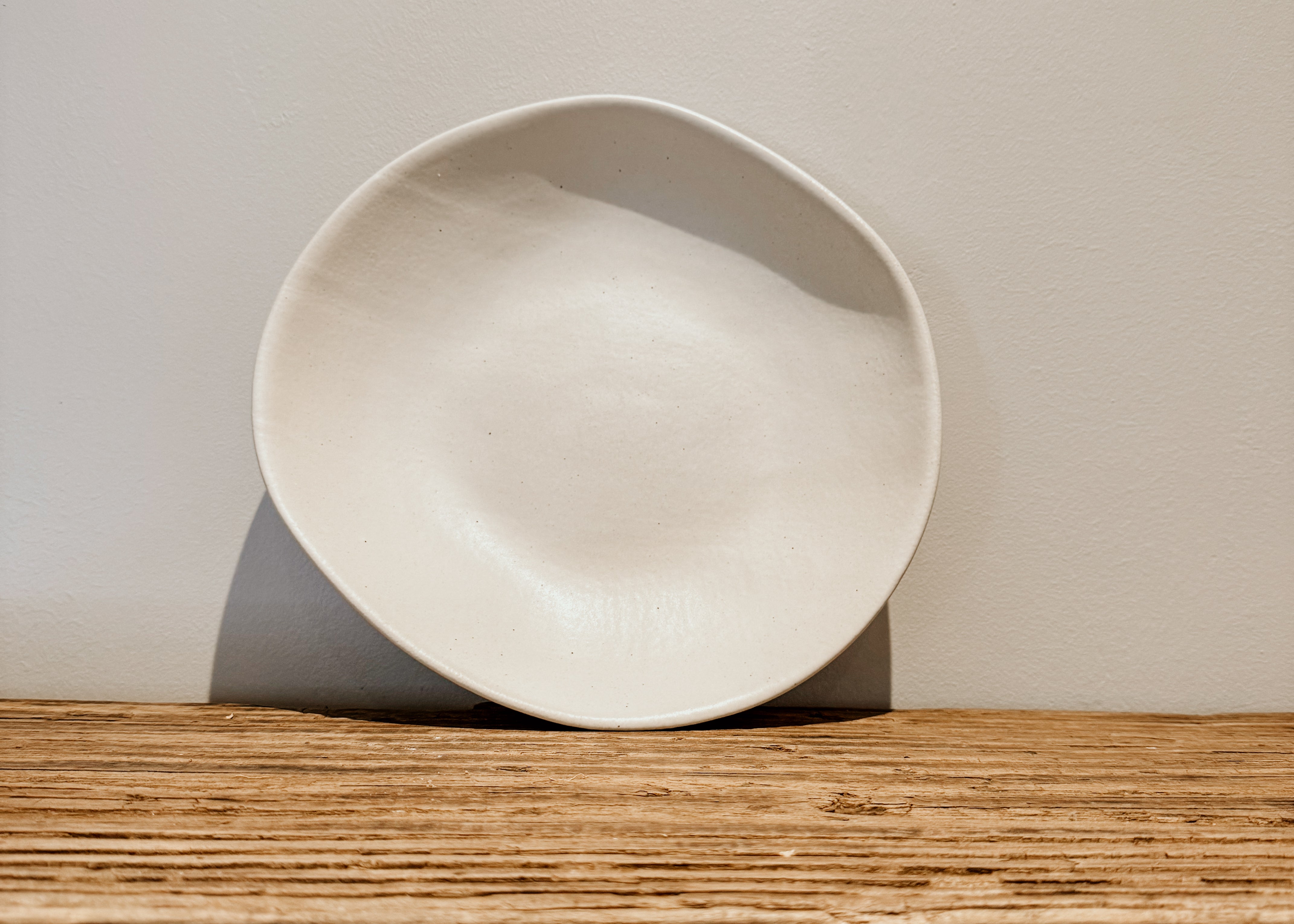 Elsa Side Plates | Milk - Shop Adele Catherine 