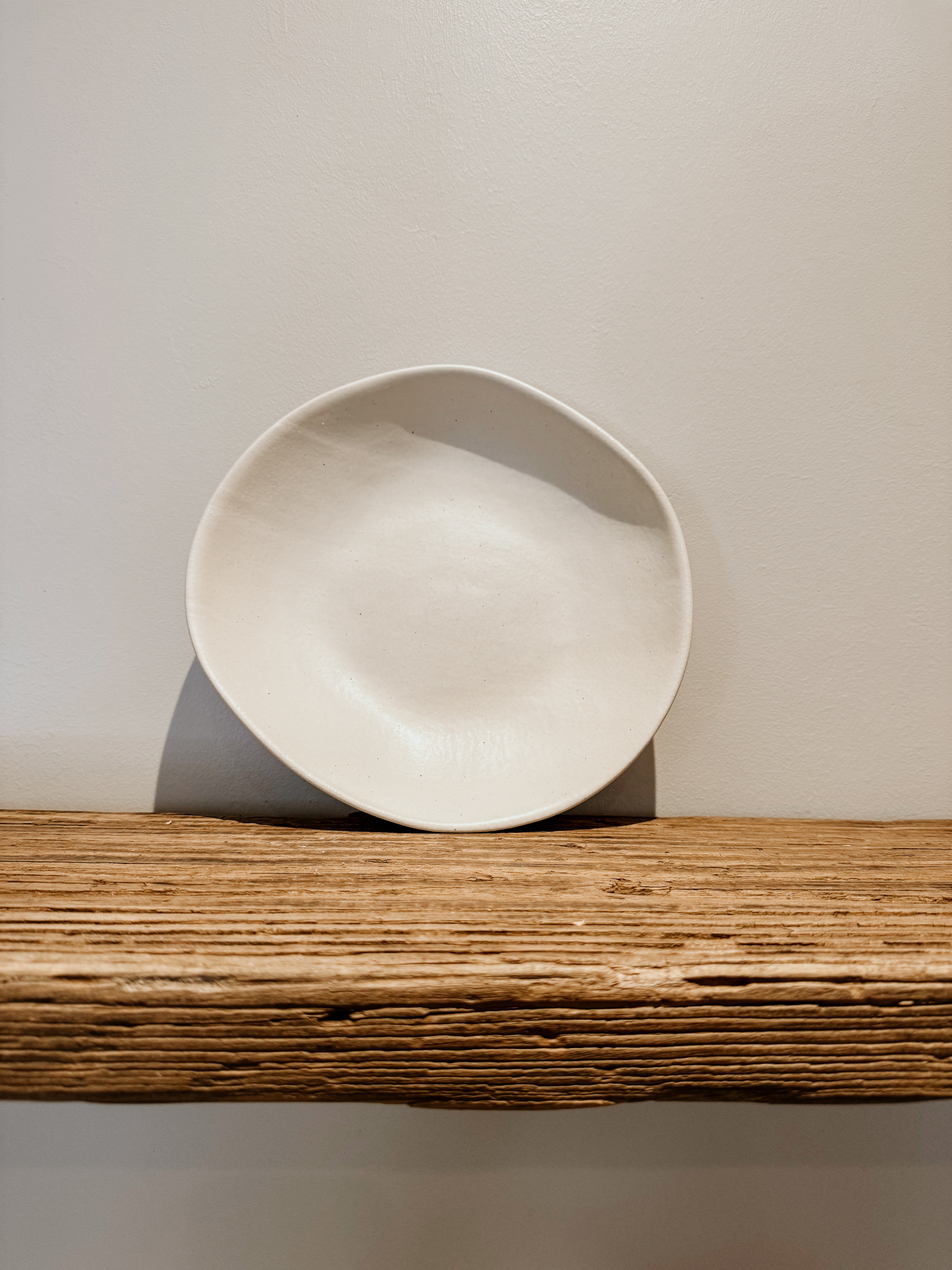 Elsa Side Plates | Milk - Shop Adele Catherine 